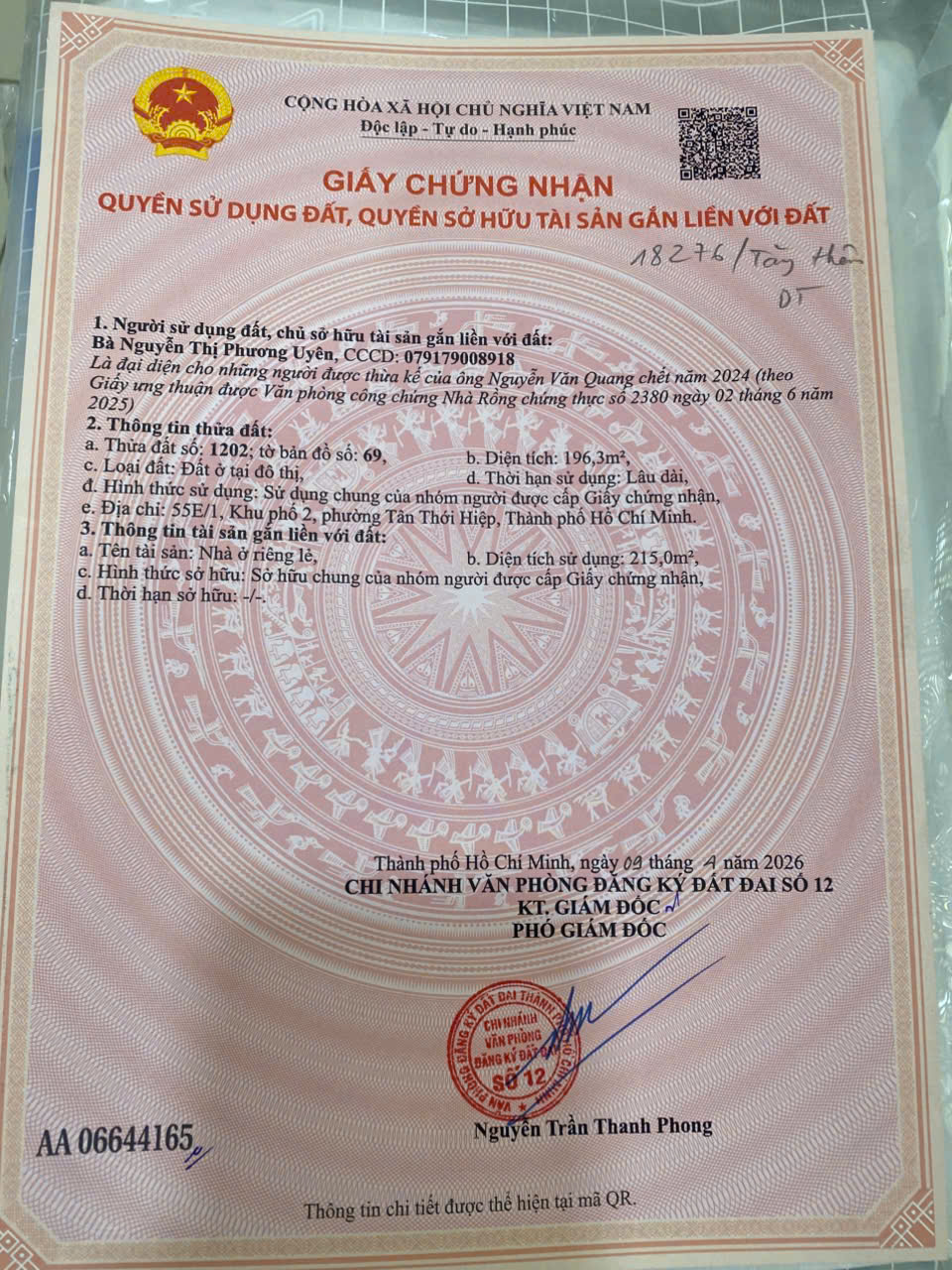 NHÀ MT HIỆP THÀNH 11 – NGAY CHỢ GIẢN DÂN – 17TR/THÁNG – GIÁ CHỈ 8,8 TỶ