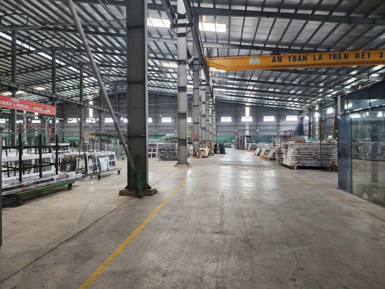 XT096 nhà xưởng cho thuê lâu dài, phù hợp SX cơ khí, chế tạo CNC, CN phụ trợ