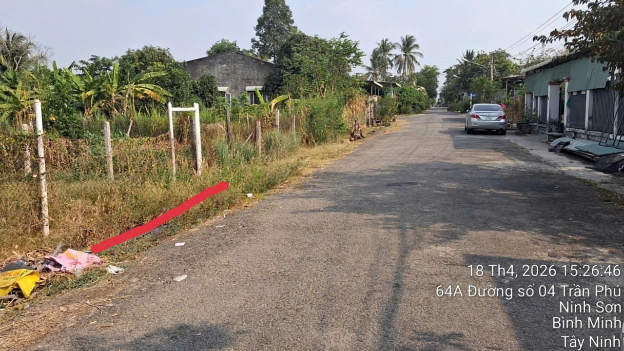 VỊ TRÍ ĐẸP – GIÁ TỐT – Chính Chủ Bán Đất Đường số 24 đường Bời Lời, Phường Bình Minh, Tây Ninh