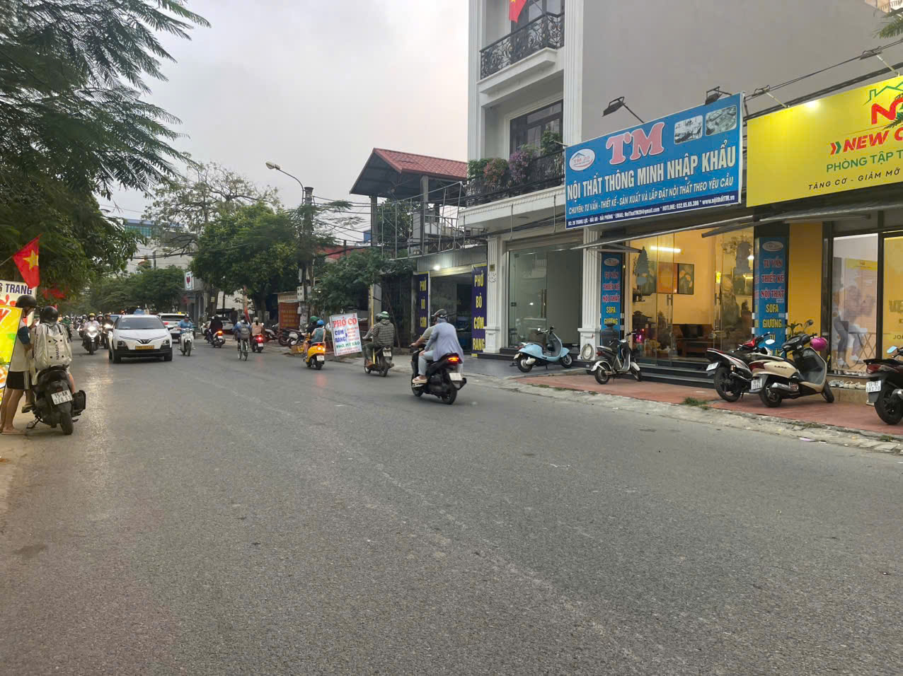 Bán đất mặt đường Trung Lực - 100m - Ngang 5m - gần Lê Hồng Phong