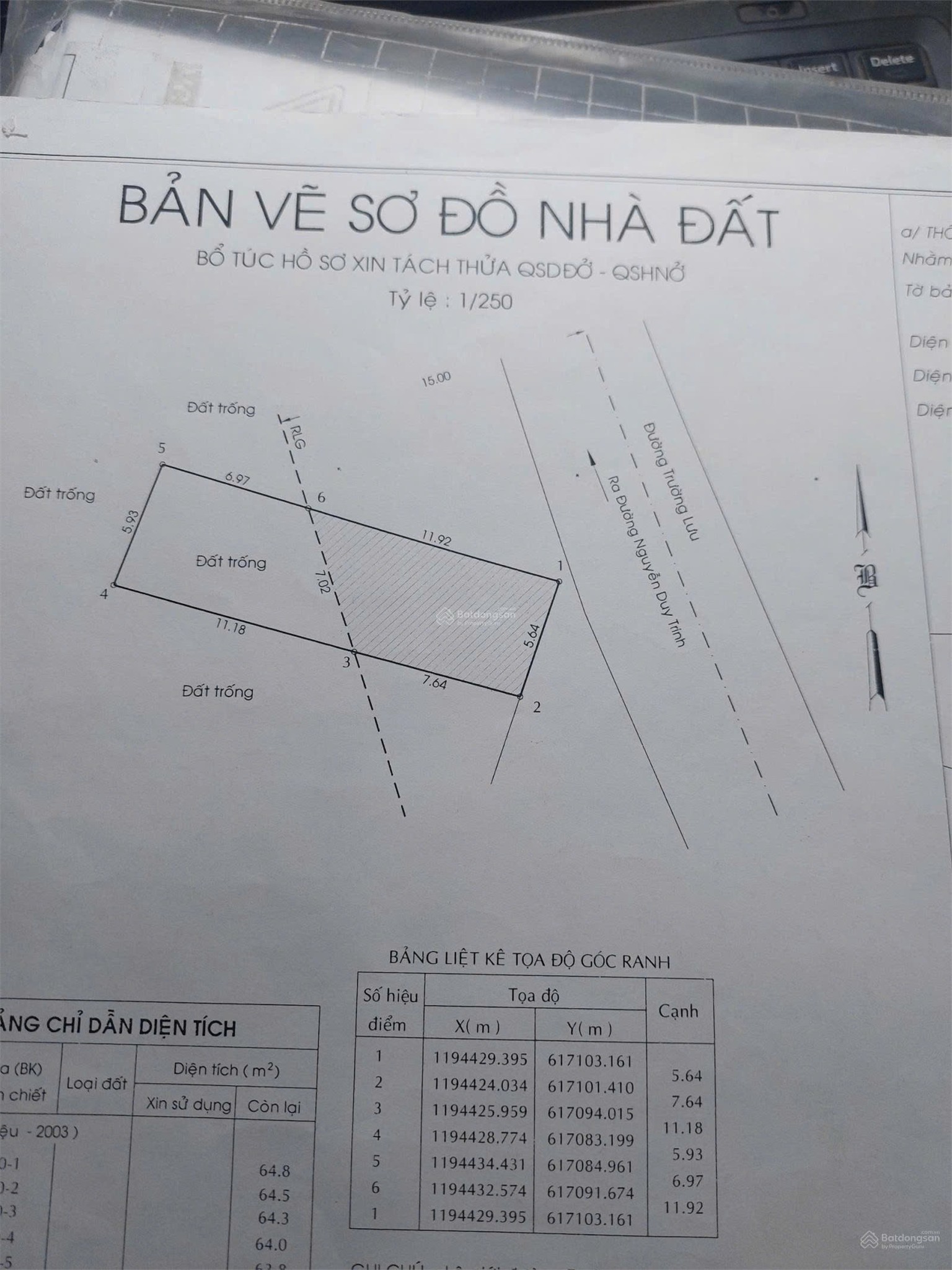ĐẤT CHÍNH CHỦ - MẶT TIỀN Đường Trường Lưu, Phường Long Trường, Quận 9, Hồ Chí Minh