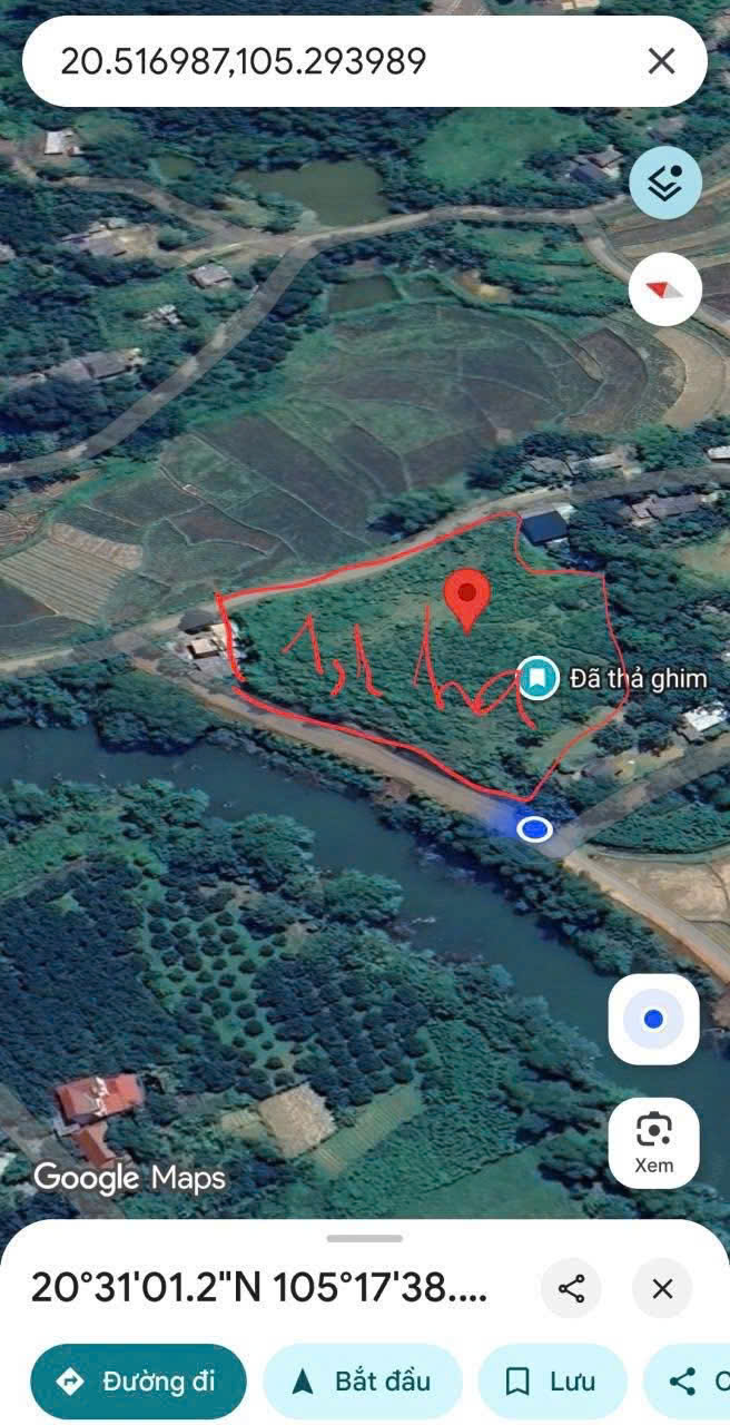 !!! SIÊU PHẨM 11.000m² – CÓ 400m² THỔ CƯ !!! Vị trí: Gia Mô- Tân Lạc