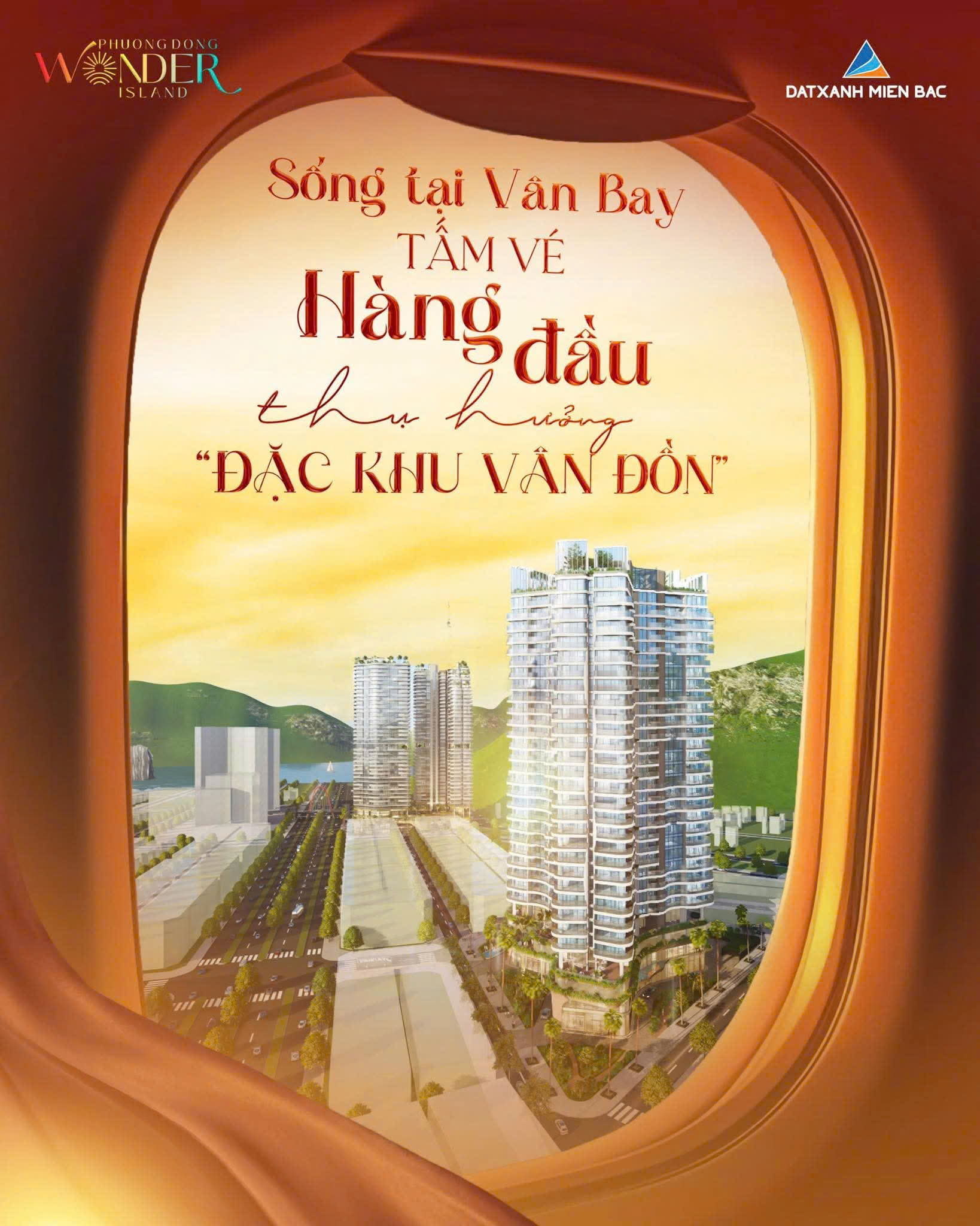 Bán căn hộ cao cấp view trực diện Vịnh Bái Tử Long - Vân Bay Tower, Vân Đồn - Không gian nghỉ dưỡng đẳng cấp