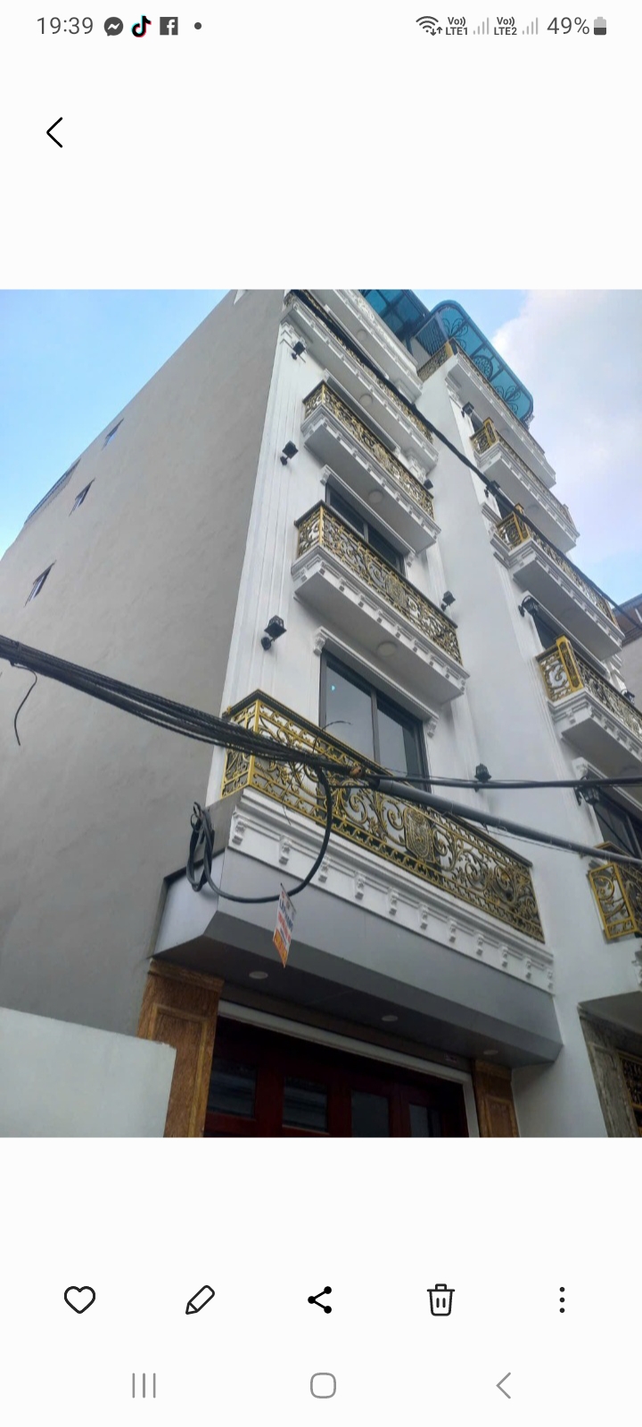 Chính Chủ Bán Nhà Gần Hồ Tây 6 tầng thang máy nhập