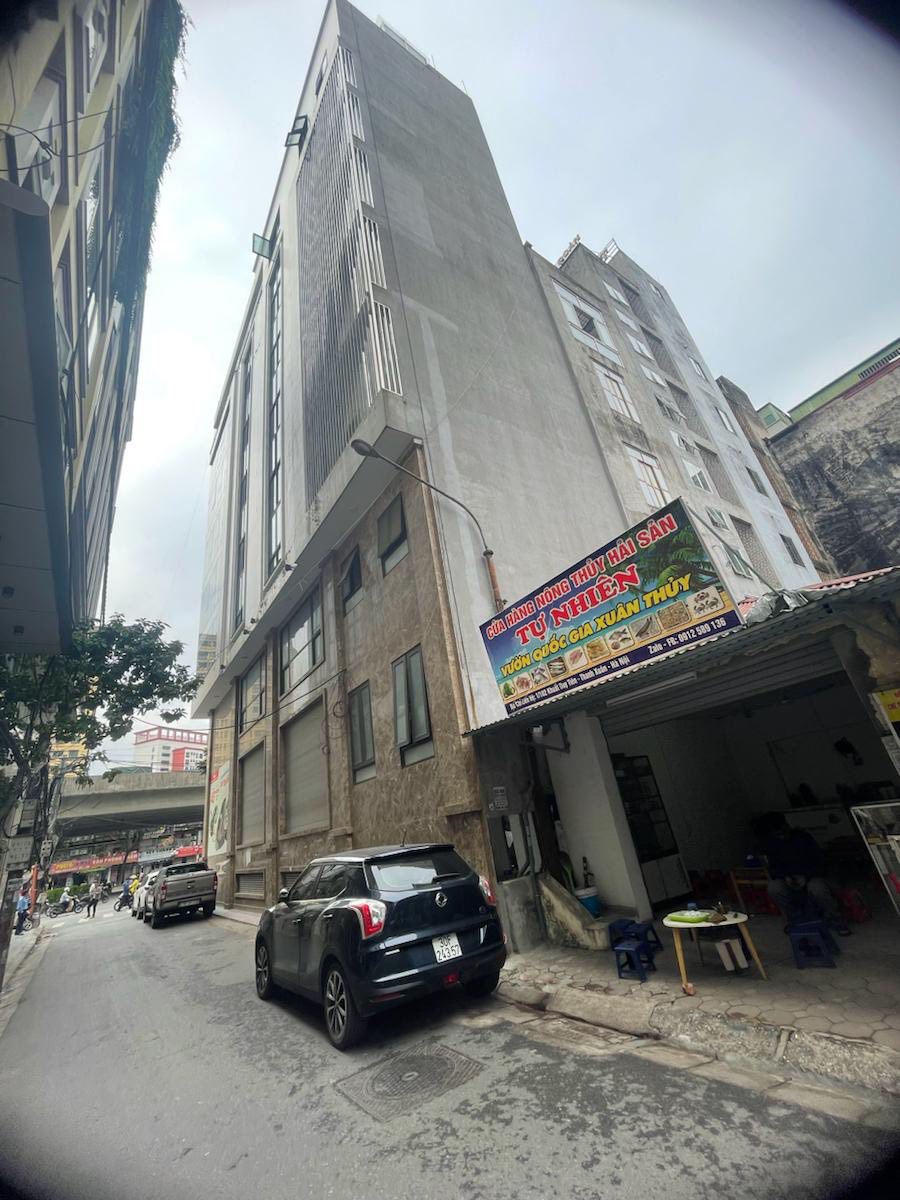 BÁN TÒA NHÀ CHDV ĐƯỜNG HOÀNG VĂN THÁI. 100M2 - 8 TẦNG. THANG MÁY. 23 PHÒNG.