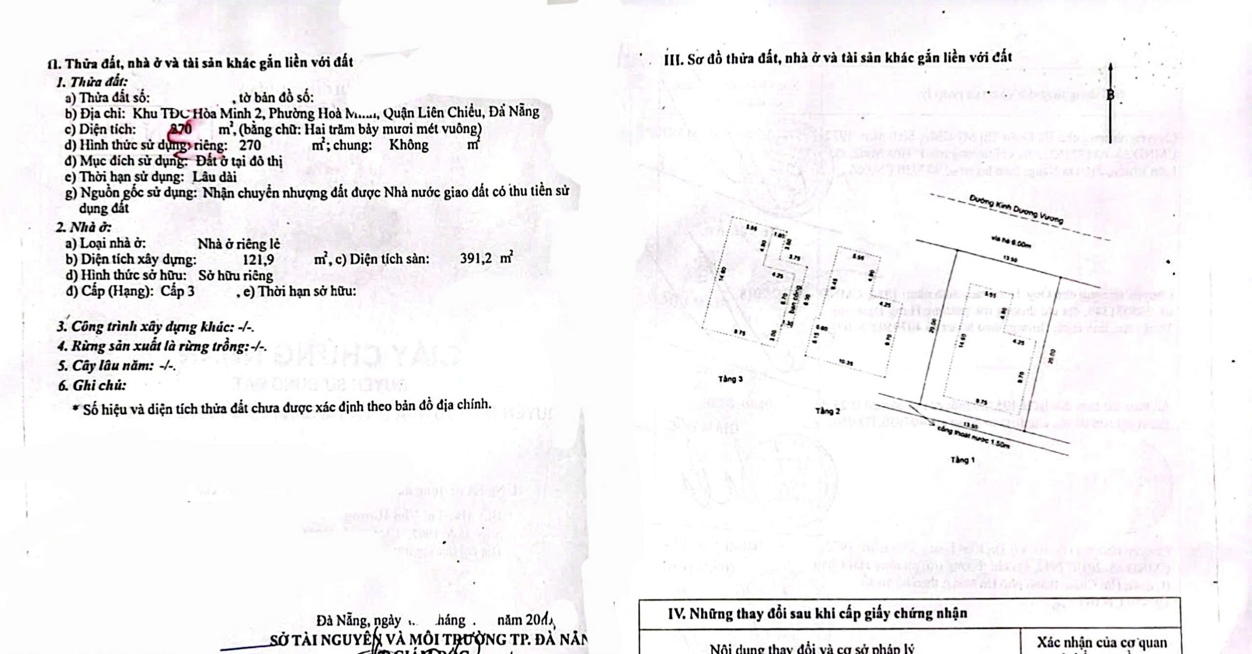 Bán nhà biệt thự 3 tầng đường Kinh Dương Vương - trục đường rông 15,5m