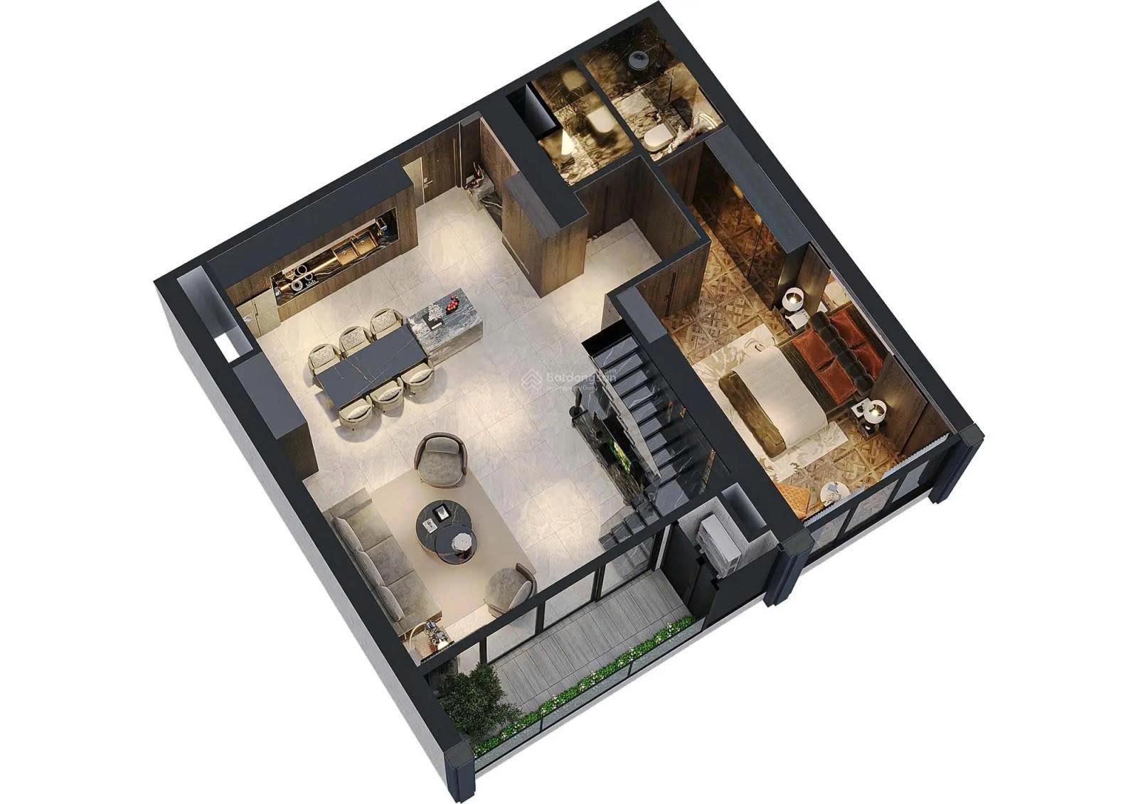 Siêu phẩm căn Duplex tầng trung (3PN+4WC) Noble Crystal Tây Hồ