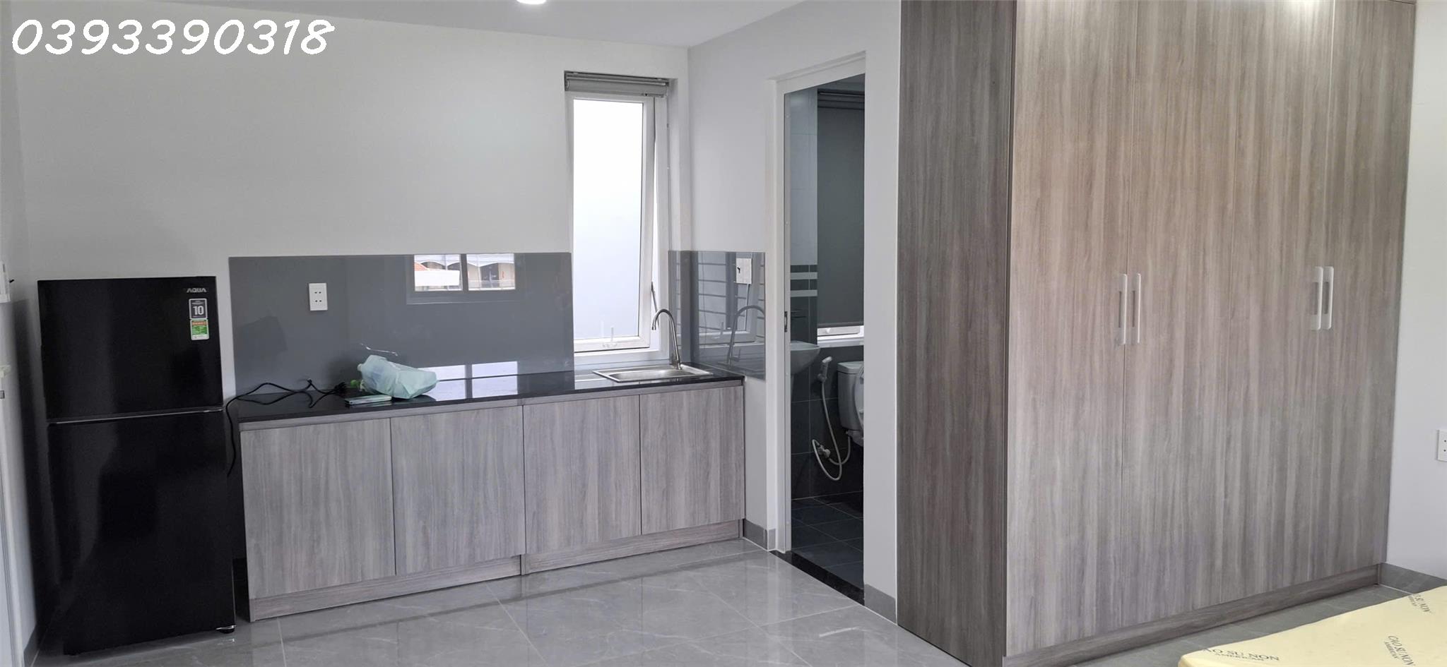Cho thuê căn hộ dịch vụ mới xây,full nội thất, cửa sổ/ban công cực chill Hòa Hưng, Quận 10