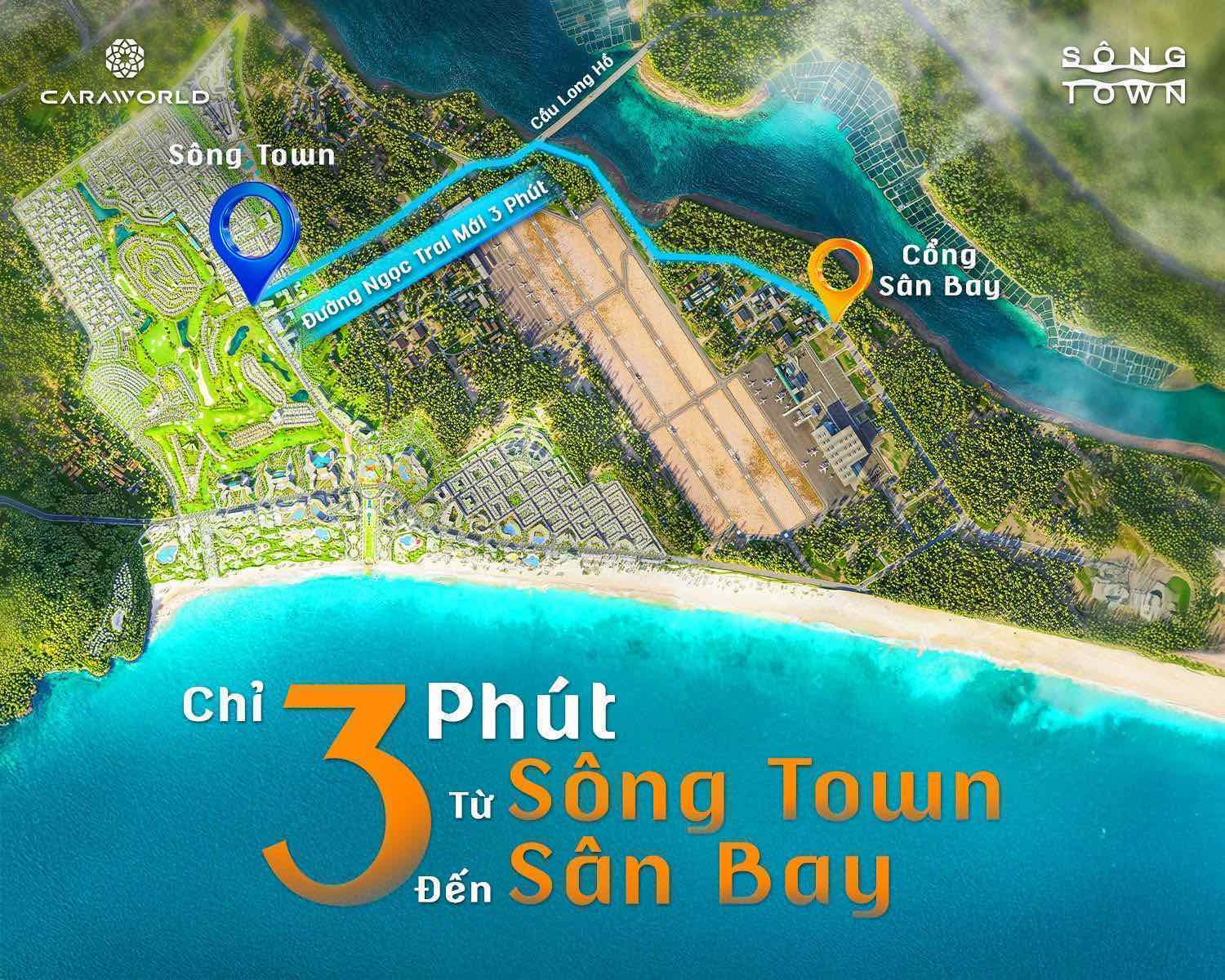 CARAWORLD CAM RANH – "SÔNG TOWN" TRÌNH LÀNG CHÍNH SÁCH SIÊU KHỦNG 16%