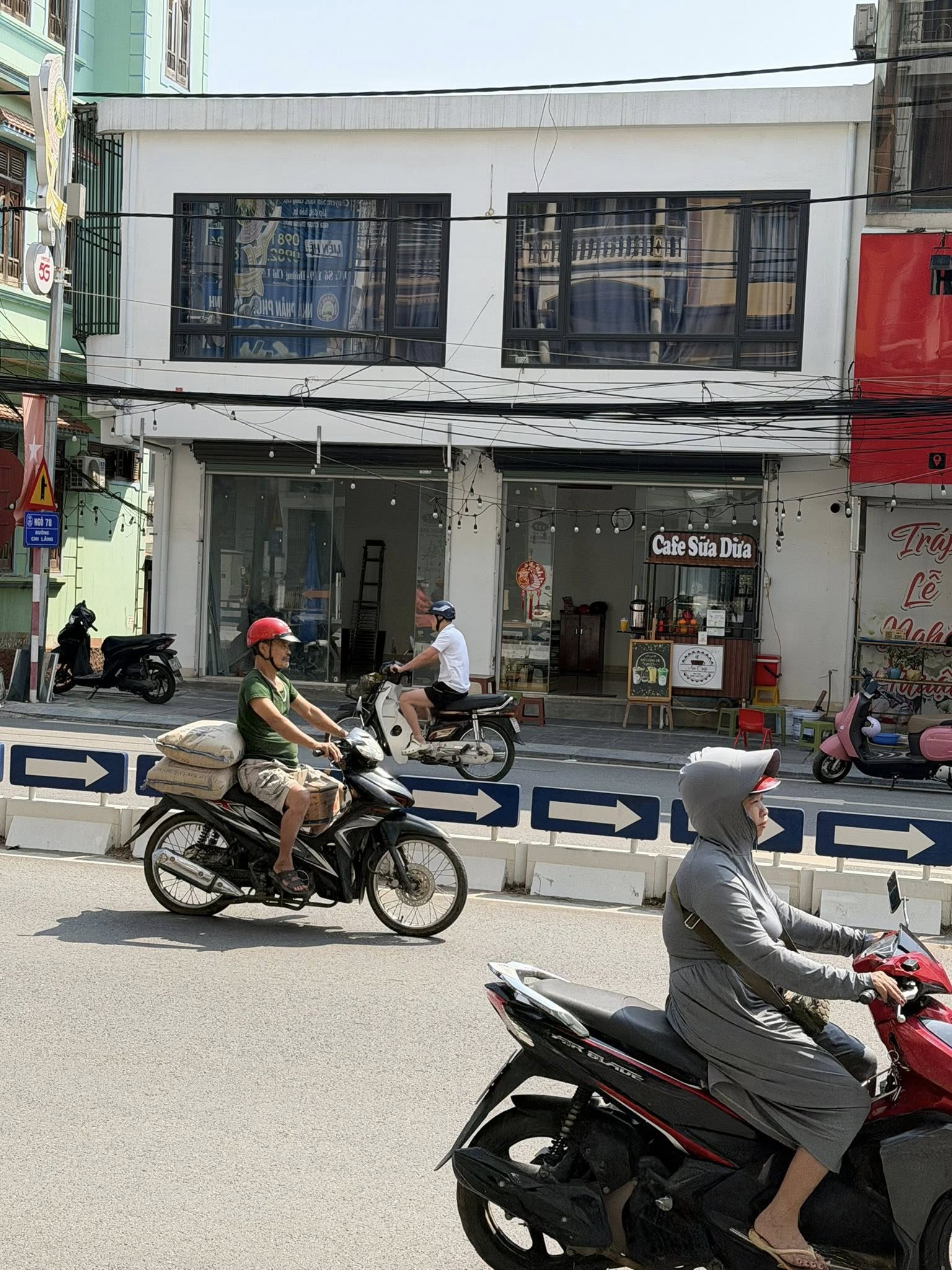 Cho thuê Căn nhà 2 tầng mới xây có diện tích 54m2 ( mặt tiền 9,6m) Tại SN 78 Chi Lăng – Phường Hoà Bình – Phú Thọ