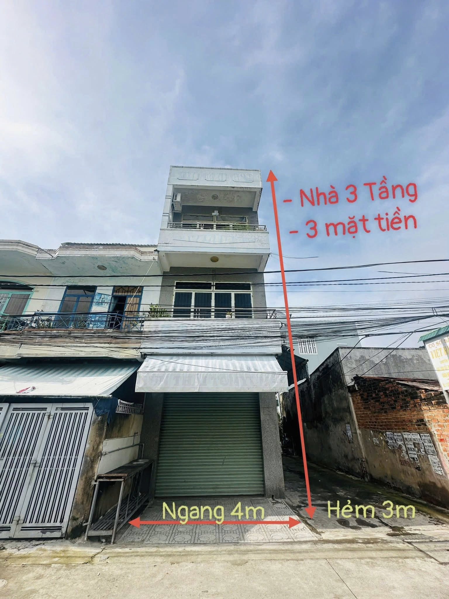 BÁN CĂN GÓC 3 TẦNG ĐƯỜNG Ô TÔ KHU KINH DOANH NGAY CHỢ PHƯƠNG SÀI - PHƯỜNG TÂY NHA TRANG