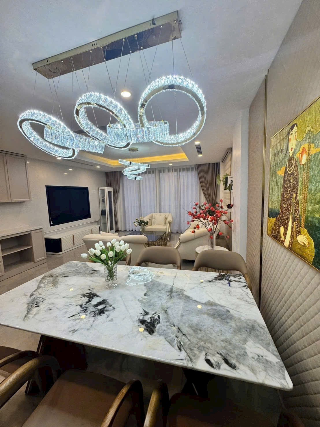 NHÀ PHÂN LÔ DÂN TRÍ CAO- Ô TÔ ĐỖ CỬA- 3 THOÁNG- Ở SƯỚNG PHỐ TRẦN KIM XUYẾN.