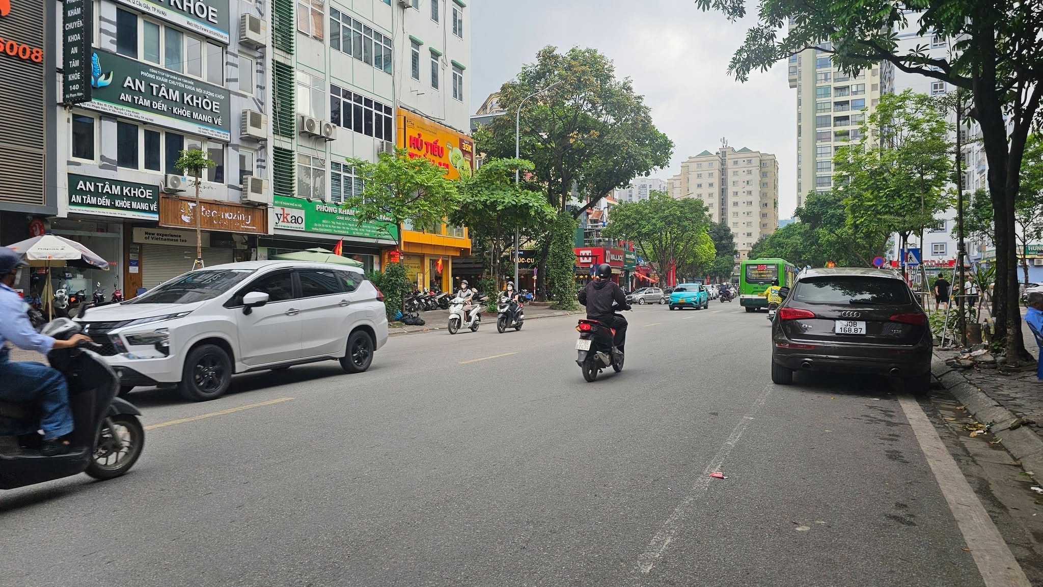 NHÀ MẶT PHỐ VŨ PHẠM HÀM - CẦU GIẤY - 7 TẦNG - THANG MÁY - KINH DOANH