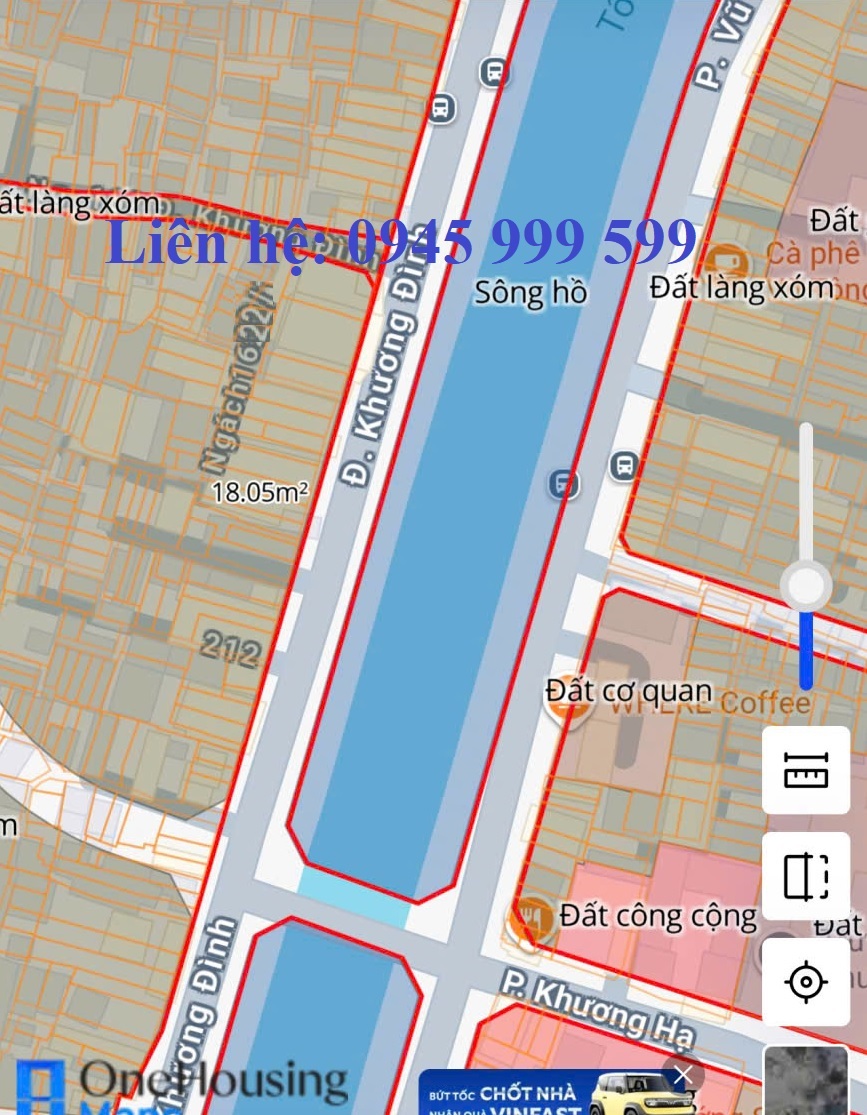 Bán 250m2 mặt phố Khương Đình Thanh Xuân kinh doanh vỉa hè. Mặt tiền 10m vỉa hè 8m