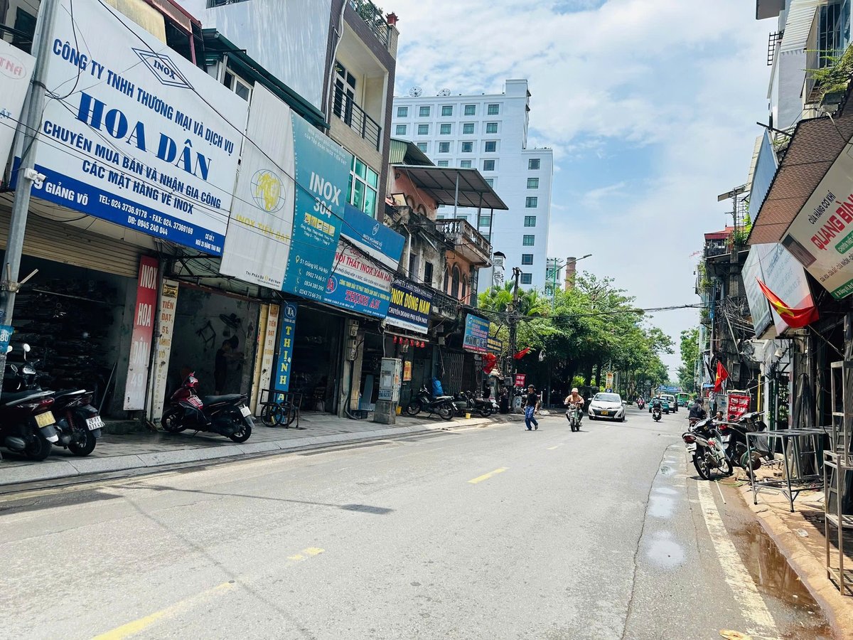 MẶT PHỐ GIẢNG VÕ – 110M² – VỈA HÈ RỘNG – SÁT NGÃ 5 CÁT LINH – QUỸ ĐẤT HIẾM