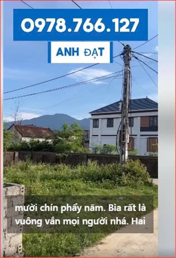 ĐẤT ĐẸP – GIÁ TỐT – CHÍNH CHỦ CẦN BÁN LÔ ĐẤT TẠI xã Cương Gián, huyện Nghi Xuân, Hà Tĩnh