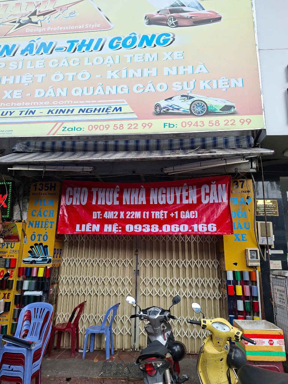 Nhà Chính Chủ cho thuê mặt tiền 137 (Trái) Đường Nguyễn Chí Thanh phường 9 Quận 5.
