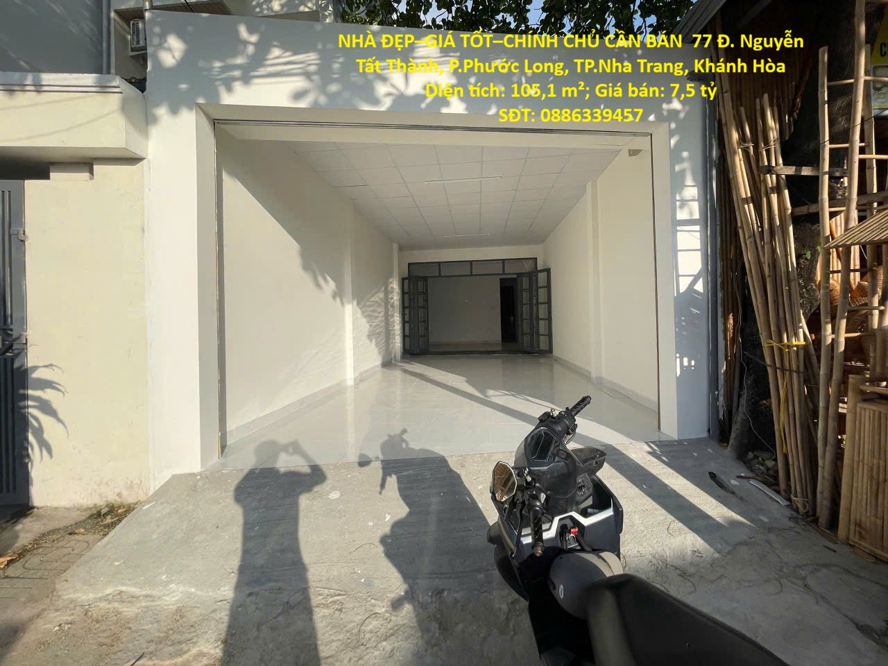 NHÀ ĐẸP–GIÁ TỐT–CHÍNH CHỦ CẦN BÁN 77 Đ. Nguyễn Tất Thành, P.Phước Long, TP.Nha Trang, Khánh Hòa