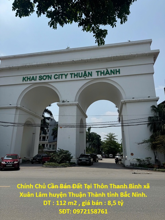 Chính Chủ Cần Bán Đất Tại Thôn Thanh Bình xã Xuân Lâm huyện Thuận Thành tỉnh Bắc Ninh.