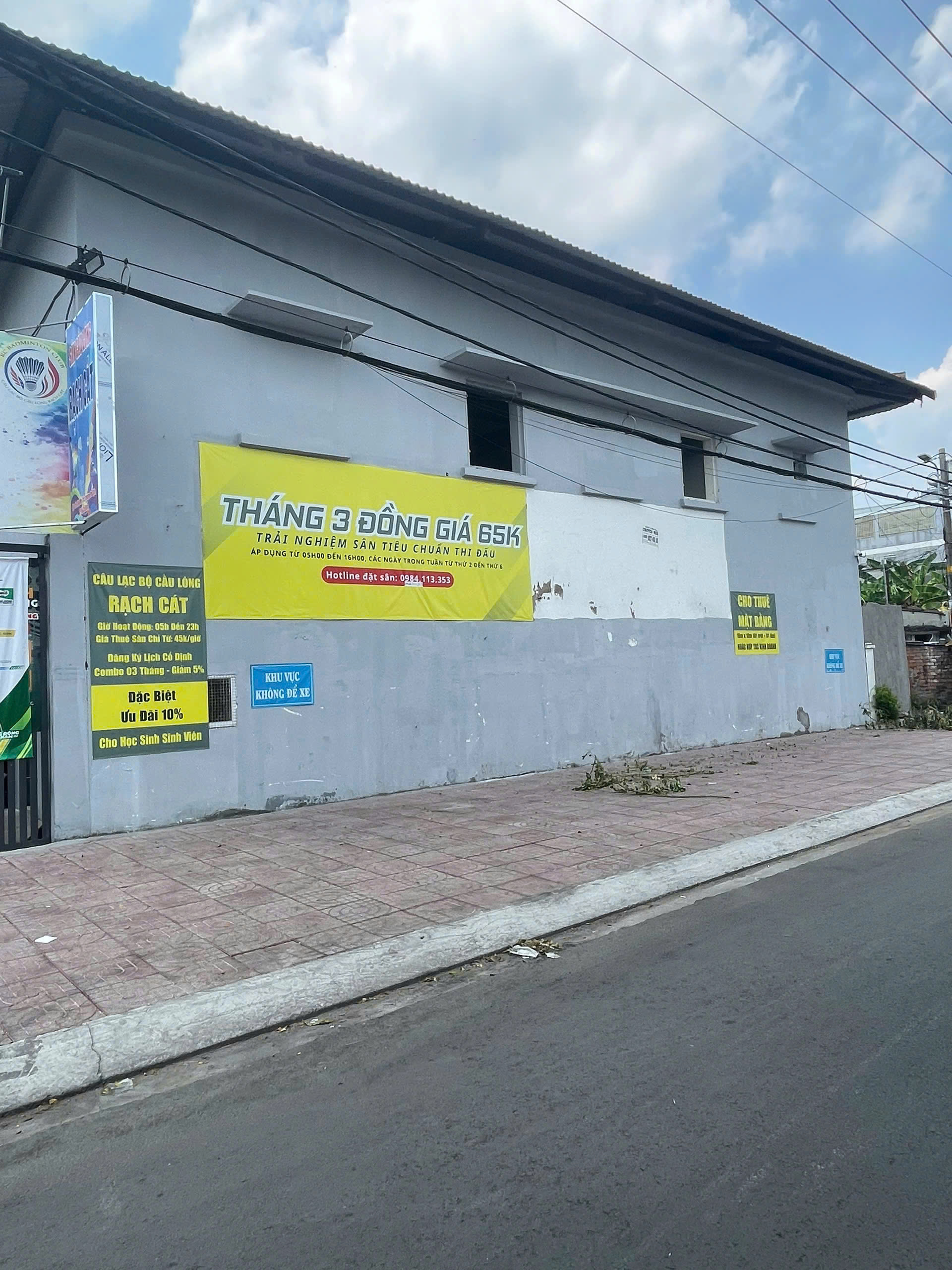 CHO THUÊ MẶT BẰNG KINH DOANH PHƯỜNG 15, QUẬN 8, TP.HCM - GIÁ 25TR