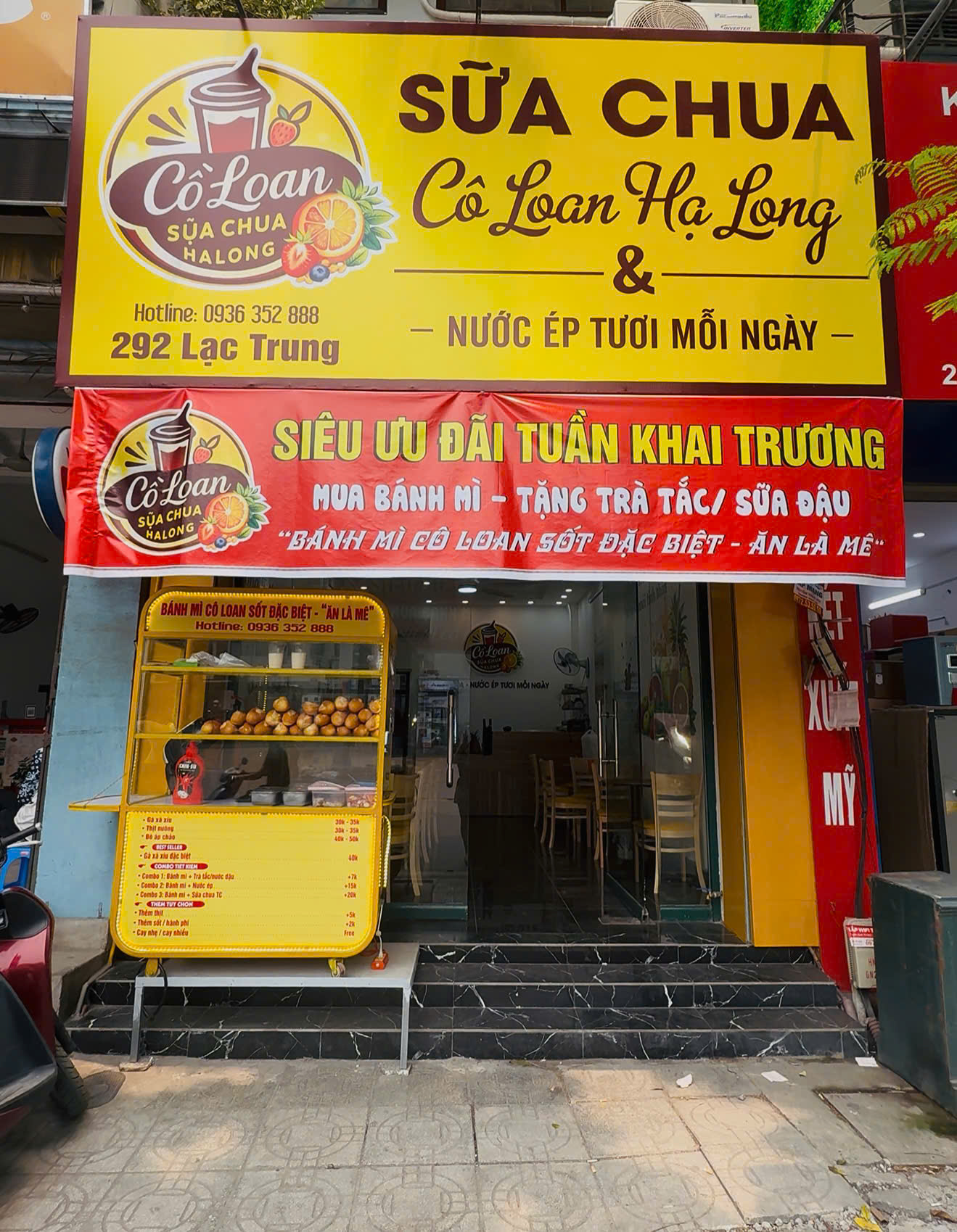 CHUYỂN NHƯỢNG QUÁN SỮA CHUA CÔ LOAN HẠ LONG TẠI QUẬN HAI BÀ TRƯNG - HÀ NỘI.