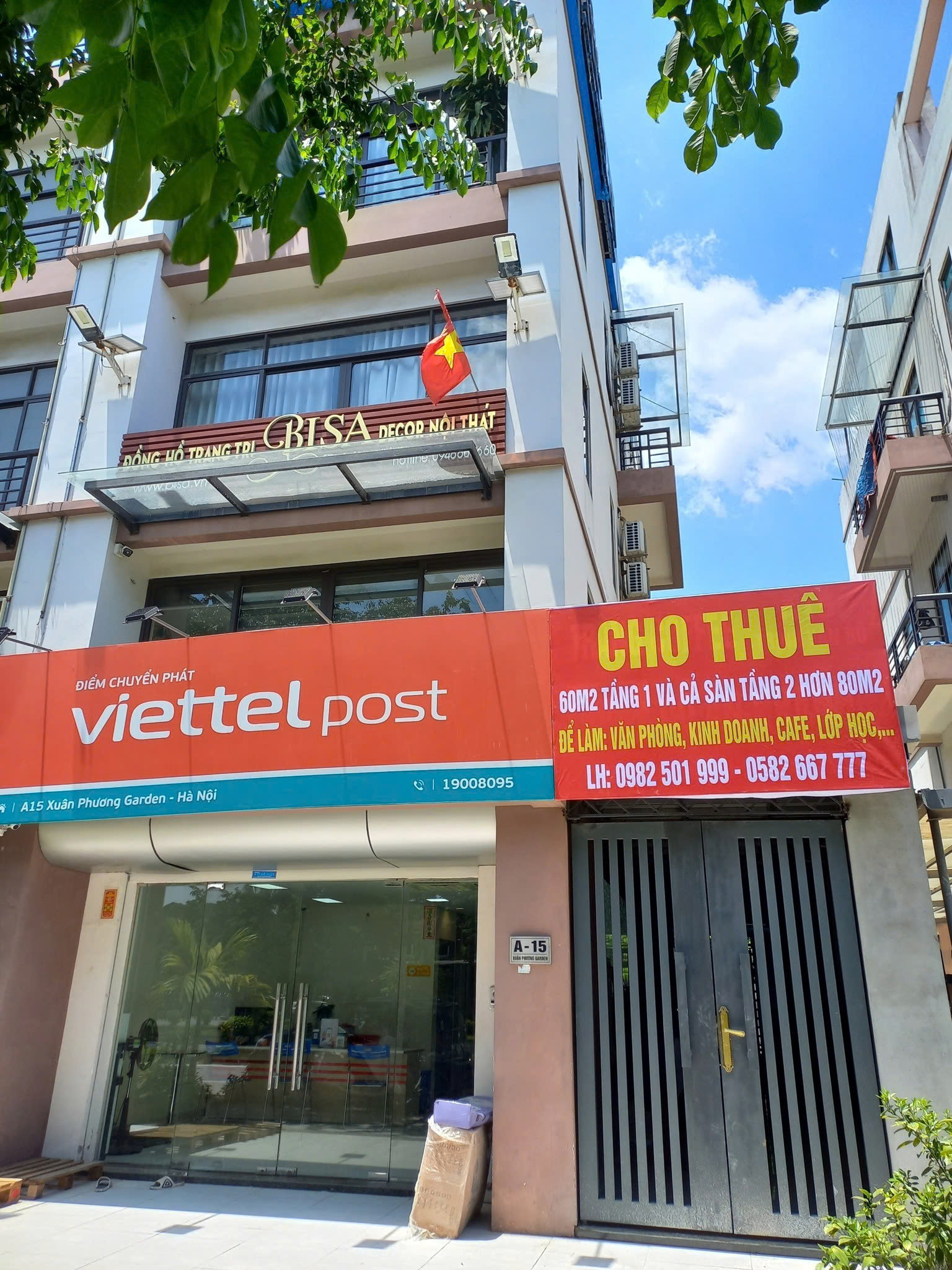 CHO THUÊ MẶT BẰNG KINH DOANH MẶT ĐƯỜNG TRẦN HỮU DỰC - TRỊNH VĂN BÔ, XUÂN PHƯƠNG, HÀ NỘI