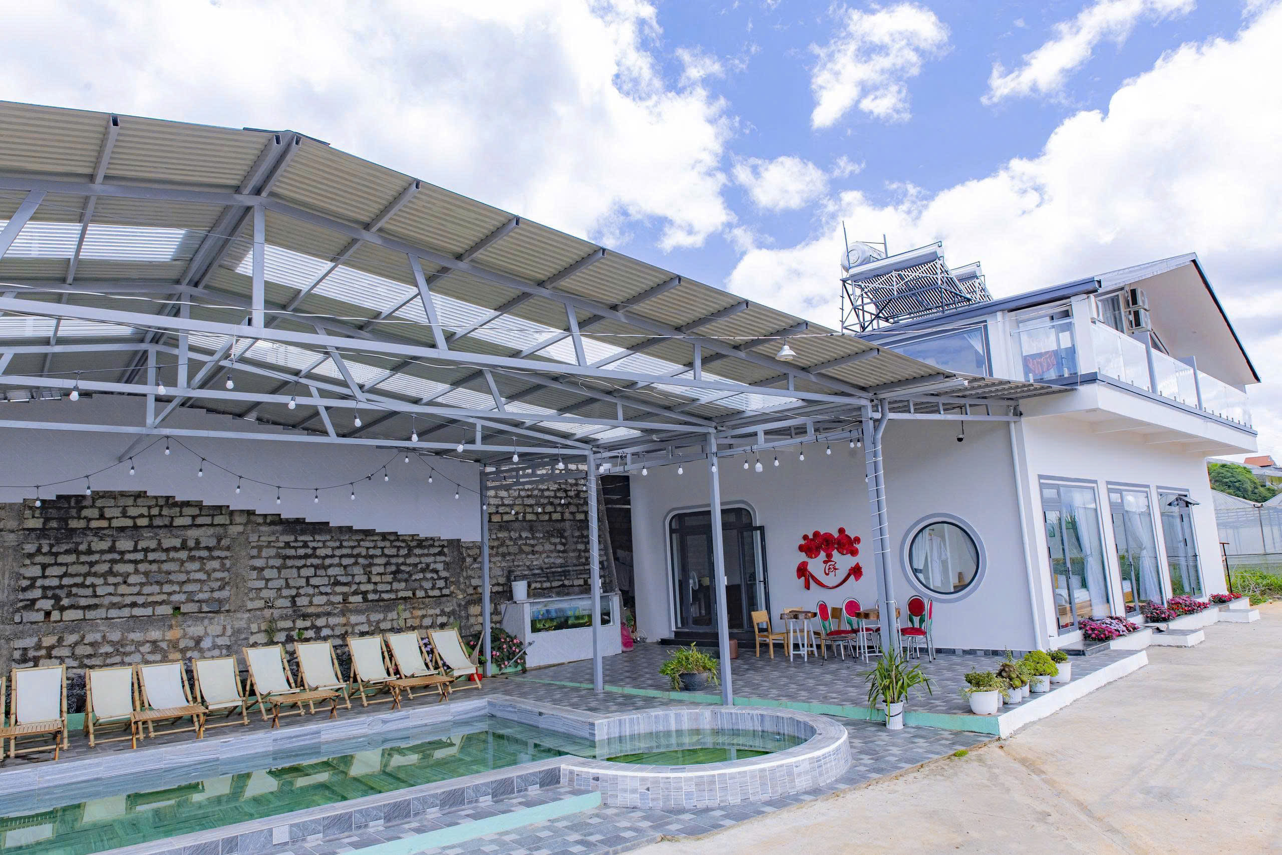 CHO THUÊ VILLA TRẠI MÁT P11 ĐÀ LẠT - HỒ BƠI NƯỚC NÓNG, VIEW ĐỈNH