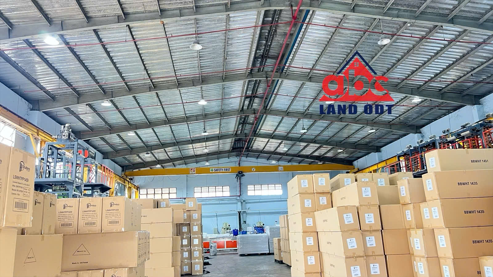XT119 cho thuê xưởng sản xuất, tiếp nhận linh hoạt ngành nghề, có sẵn nhiều cầu trục