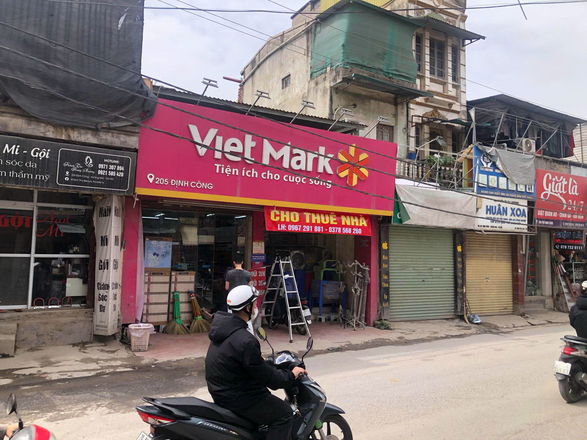 CHO THUÊ MẶT BẰNG KINH DOANH 160M² – ĐỊNH CÔNG, QUẬN HOÀNG MAI, HÀ NỘI – GIÁ TỐT – HỢP ĐỒNG LÂU DÀI