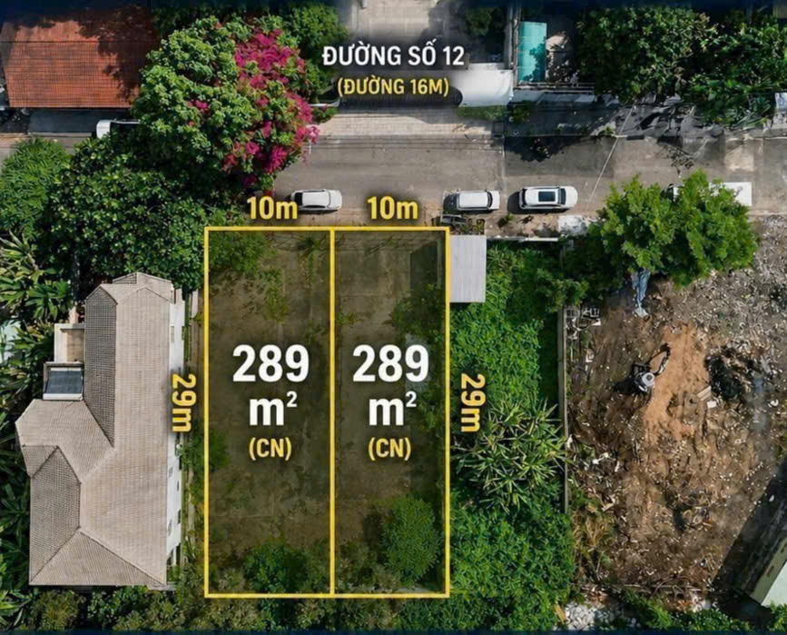 Cần Bán gấp 2 lô đất đường số 12 Trần Não , phường bình an , . Q2 ,
