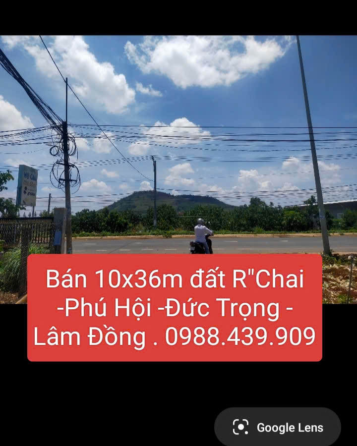 Bán 360m2 đất R''Chai Đức Trọng Lâm Đồng 1 tỷ7