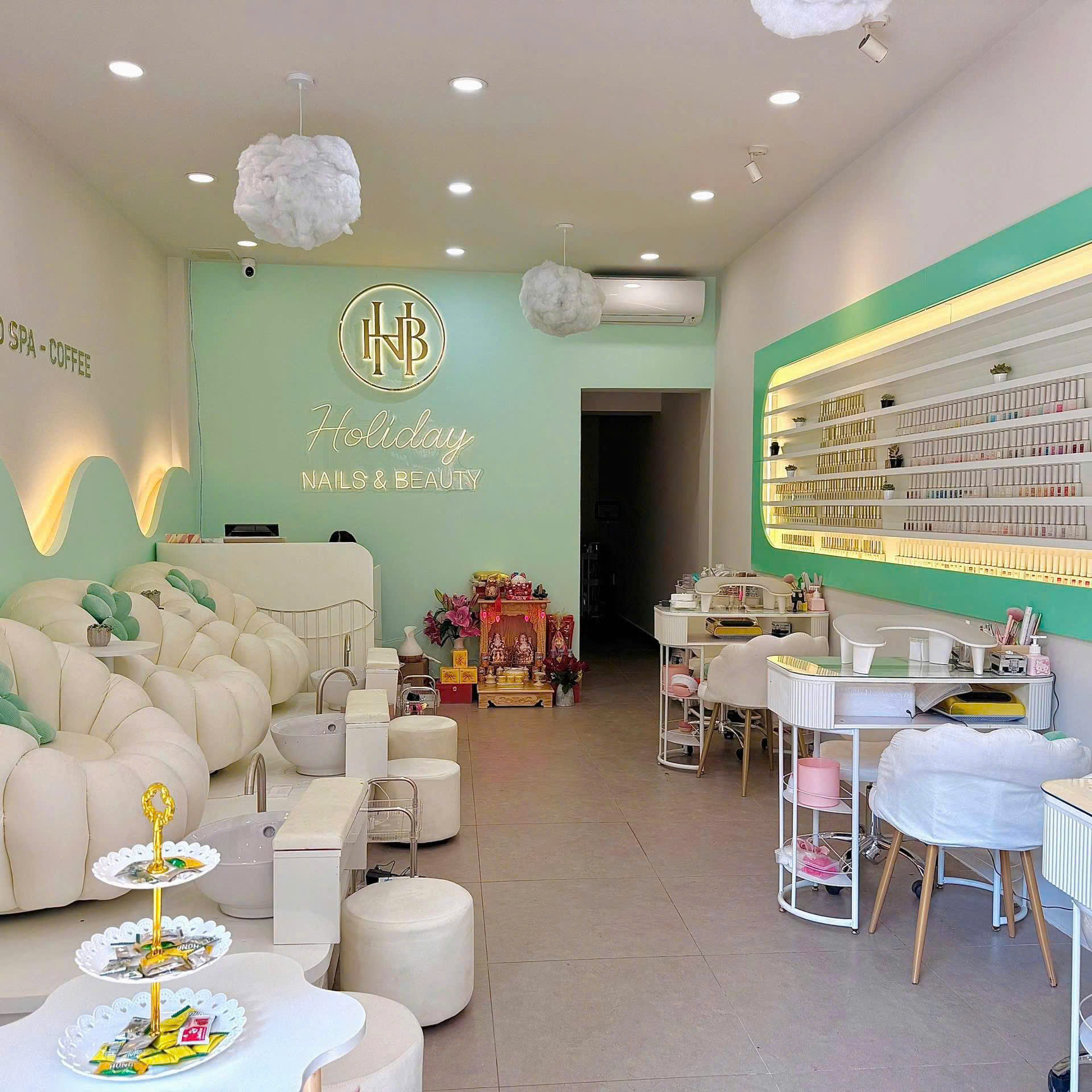 SANG NHƯỢNG TIỆM SPA GỘI ĐẦU DƯỠNG SINH và NAIL TẠI HAI BÀ TRƯNG, LÊ CHÂN, HẢI PHÒNG GIÁ 100TR