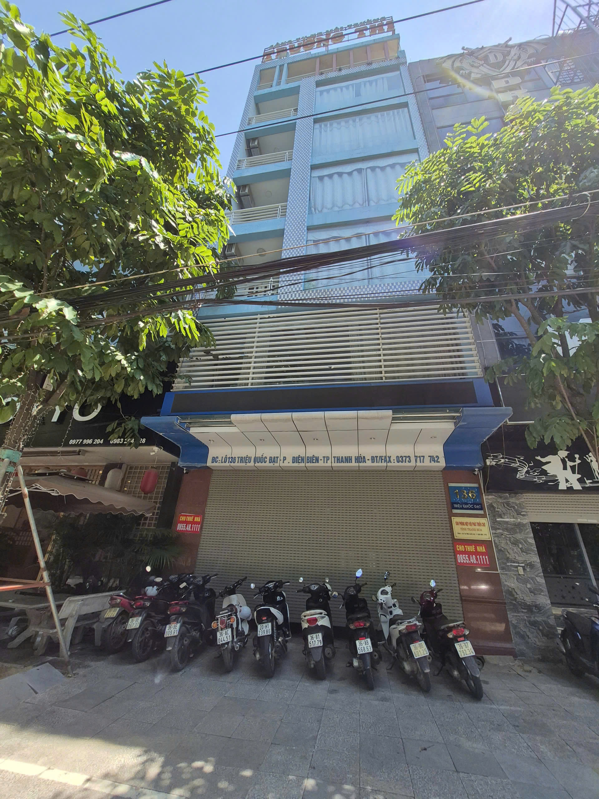 CHÍNH CHỦ CHO THUÊ TÒA NHÀ 7 TẦNG , MẶT BẰNG KINH DOANH ĐẸP TẠI TRIỆU QUỐC ĐẠT,ĐIỆN BIÊN,THANH HÓA