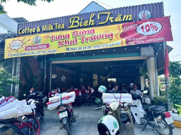 SANG NHƯỢNG GẤP: QUÁN CAFE - TRÀ SỮA BÍCH TRÂM CĂN GÓC 2 MẶT TIỀN ĐẮC ĐỊA – DOANH THU ỔN ĐỊNH