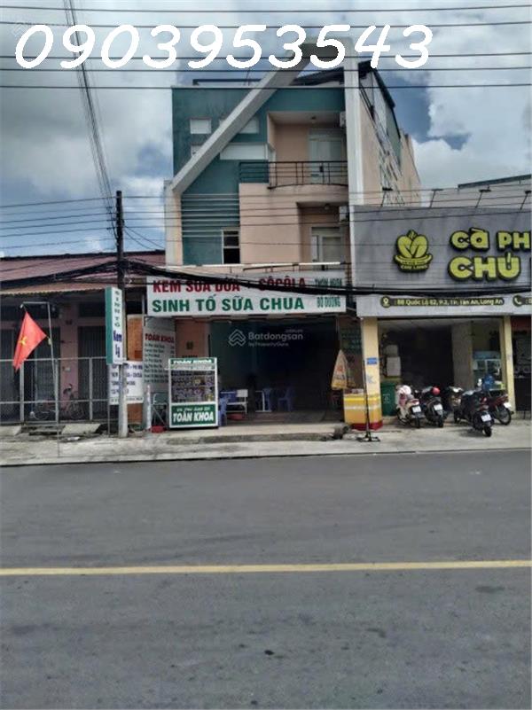 CHÍNH CHỦ CHO THUÊ NHÀ MẶT TIỀN QUỐC LỘ 62 – NGAY NGÃ TƯ CHỢ PHƯỜNG 2