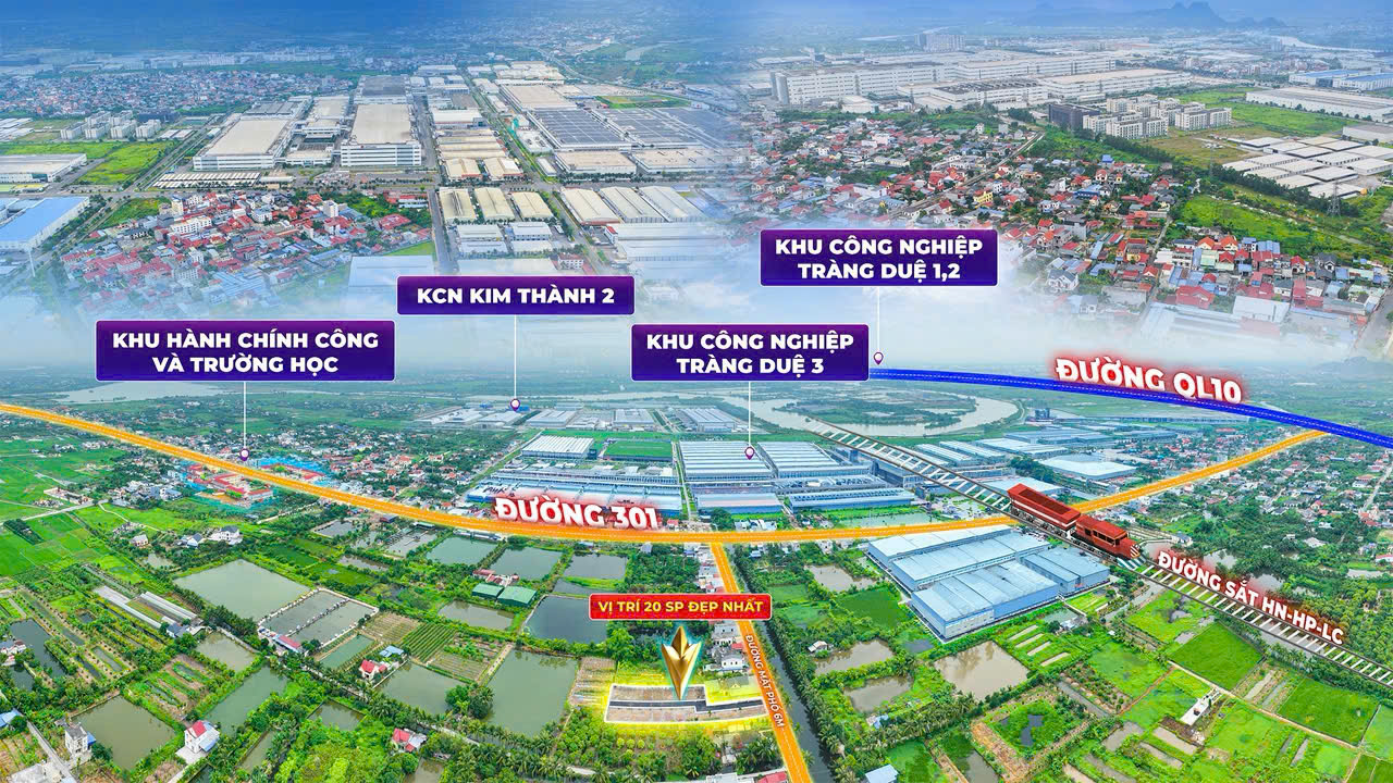 Cơ hội X2-X3 tài sản tại trung tâm KCN LG Tràng Duệ 3 - Chỉ dành cho người ra quyết định nhanh