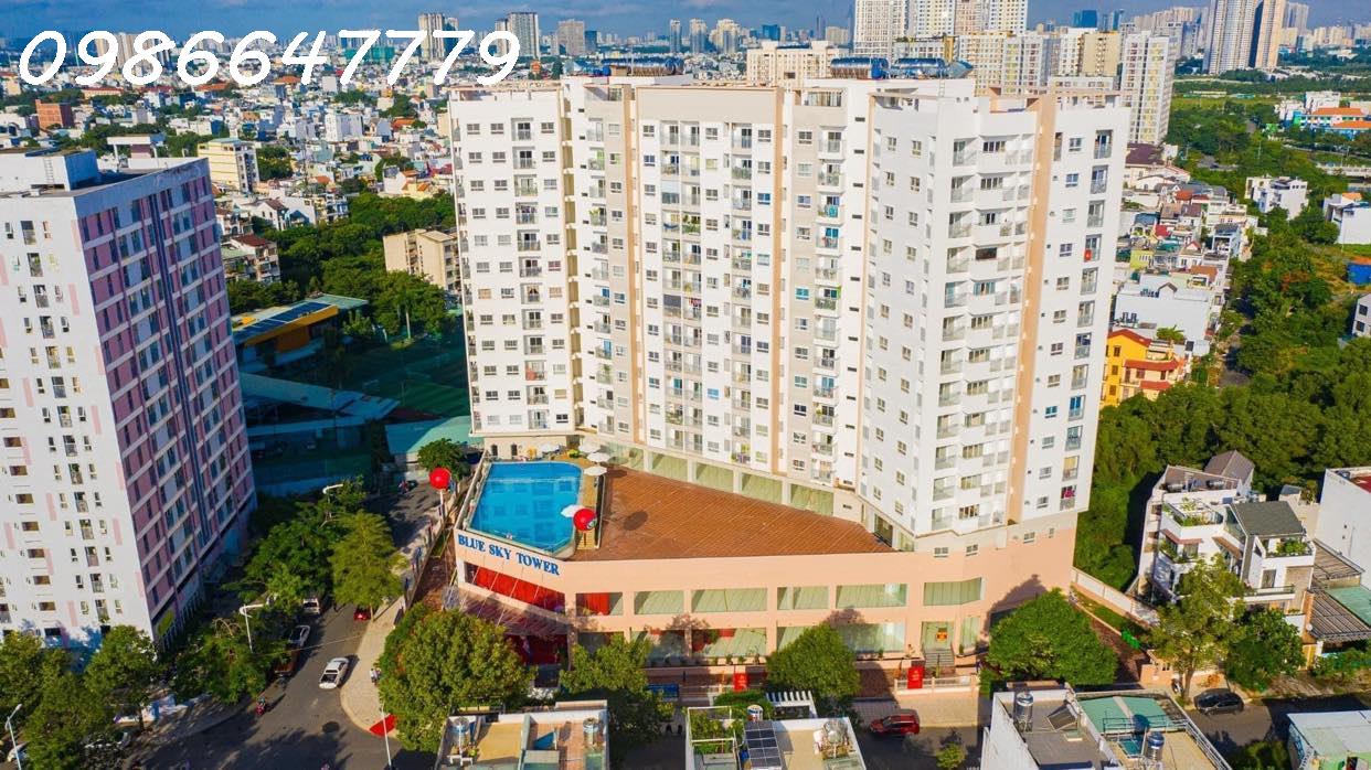 Căn hộ 2PN giá tốt bán gấp tại Blue Sky Tower (HQC Bình Trưng Đông) Q2,HCM 2,450 ty Full thuế phí