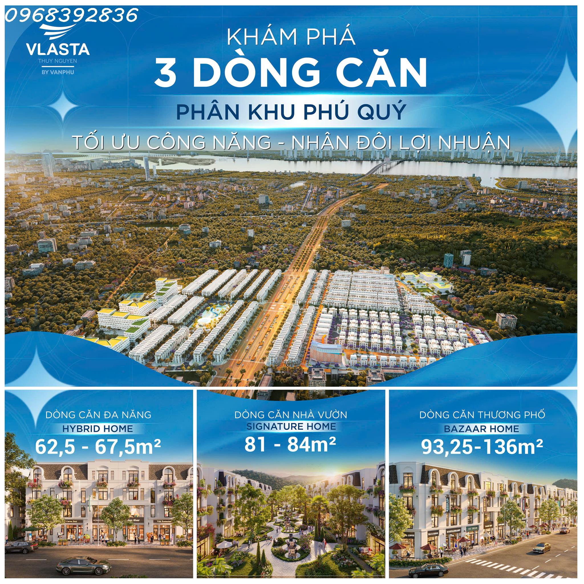 BÁN NHÀ PHỐ VLASTA THỦY NGUYÊN GIÁ TỪ 4,5 TỶ SỞ HỮU LÂU DÀI
