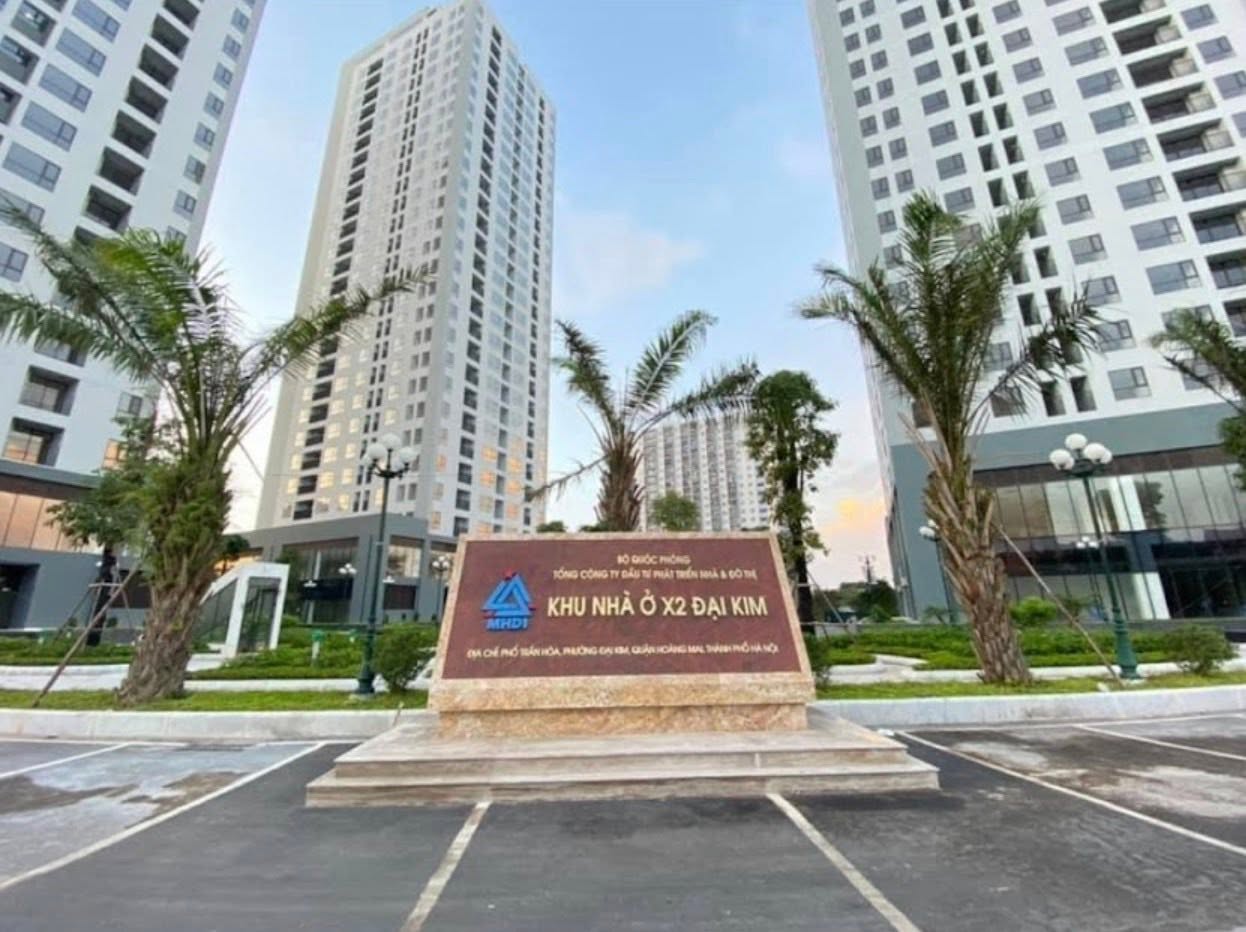 BÁN CĂN CHUNG CƯ X2 ĐẠI KIM. 124M2 - 4PN - 2VC.