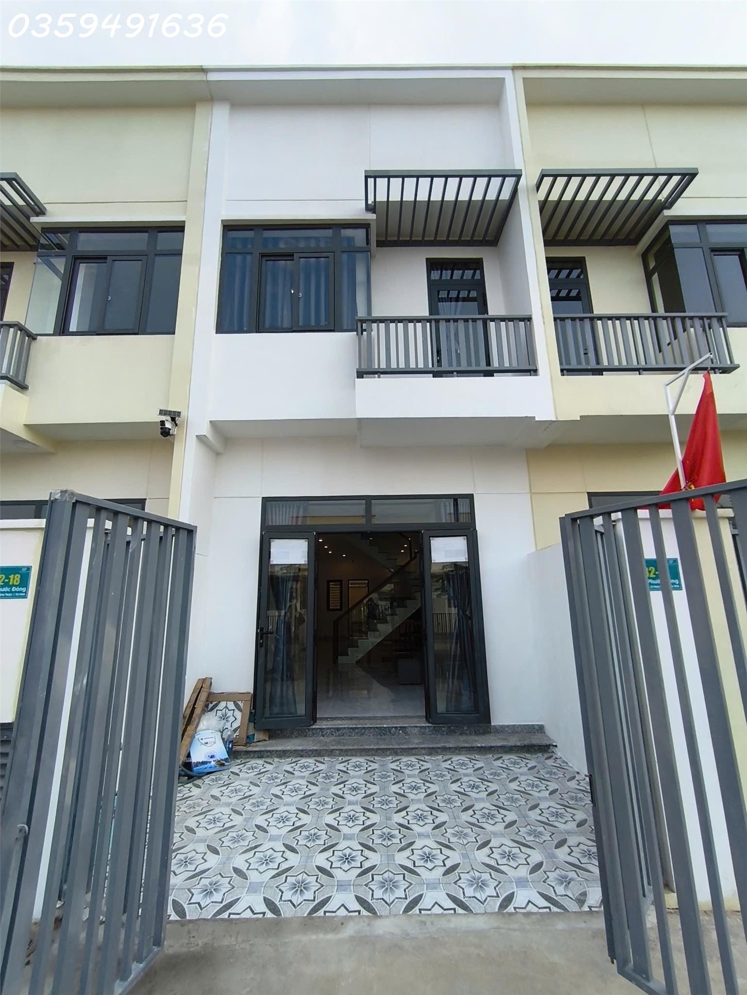 Cho thuê nhà phố Phước Đông New City nhà mới, không gian yên tĩnh, thoáng mát
