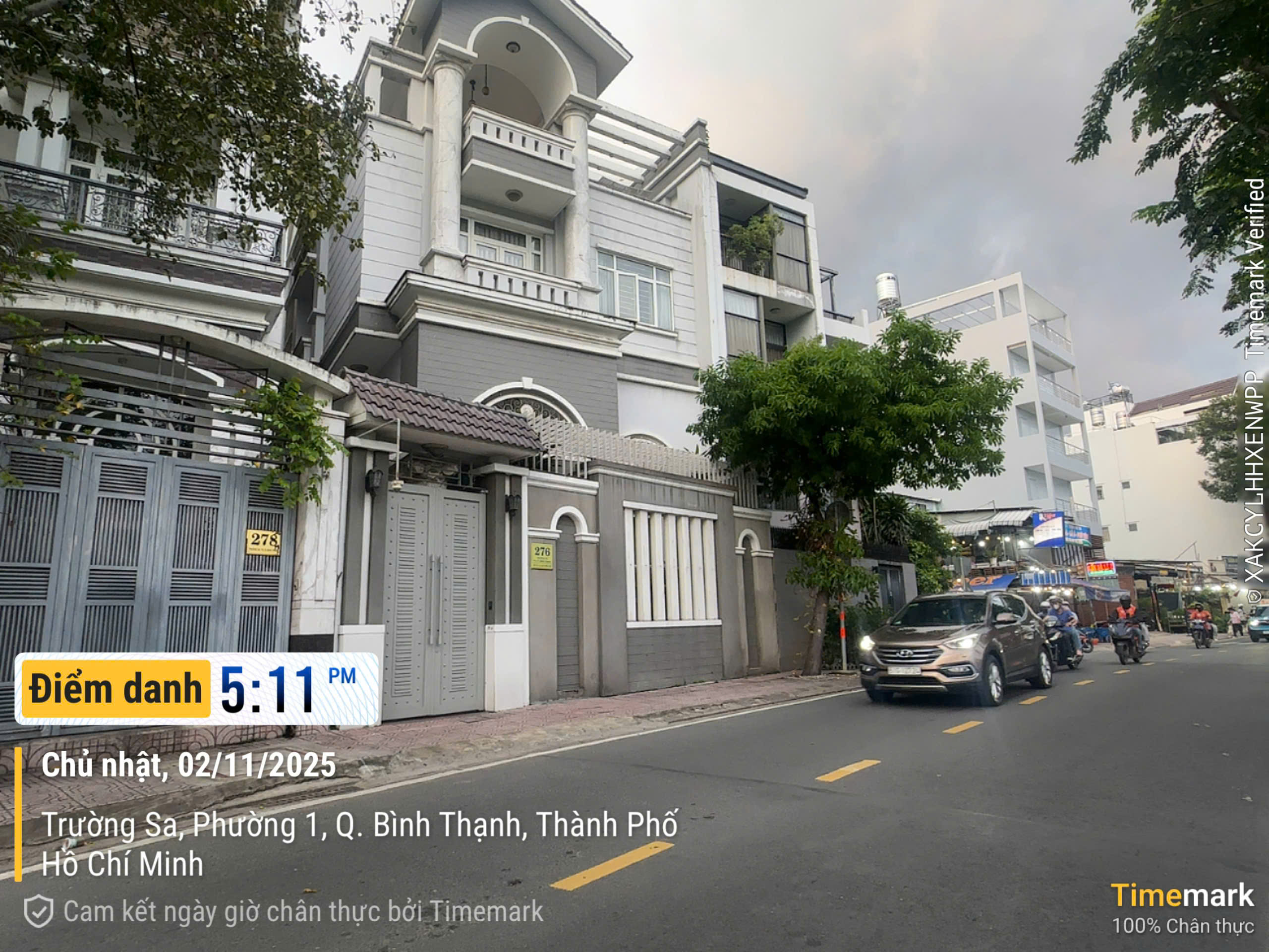 BIỆT THỰ VEN SÔNG TRƯỜNG SA – 2 MẶT TIỀN – VIEW QUẬN 1