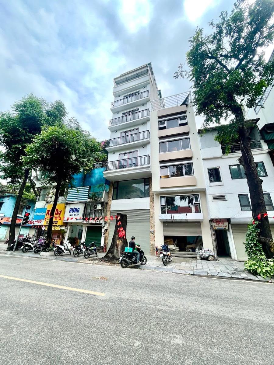 Nhà Đẹp Mặt Phố Khu Trần Xuân Soạn 8 Tầng Thang Máy 68 Tỷ Phố Đẹp Vỉa hè rộng