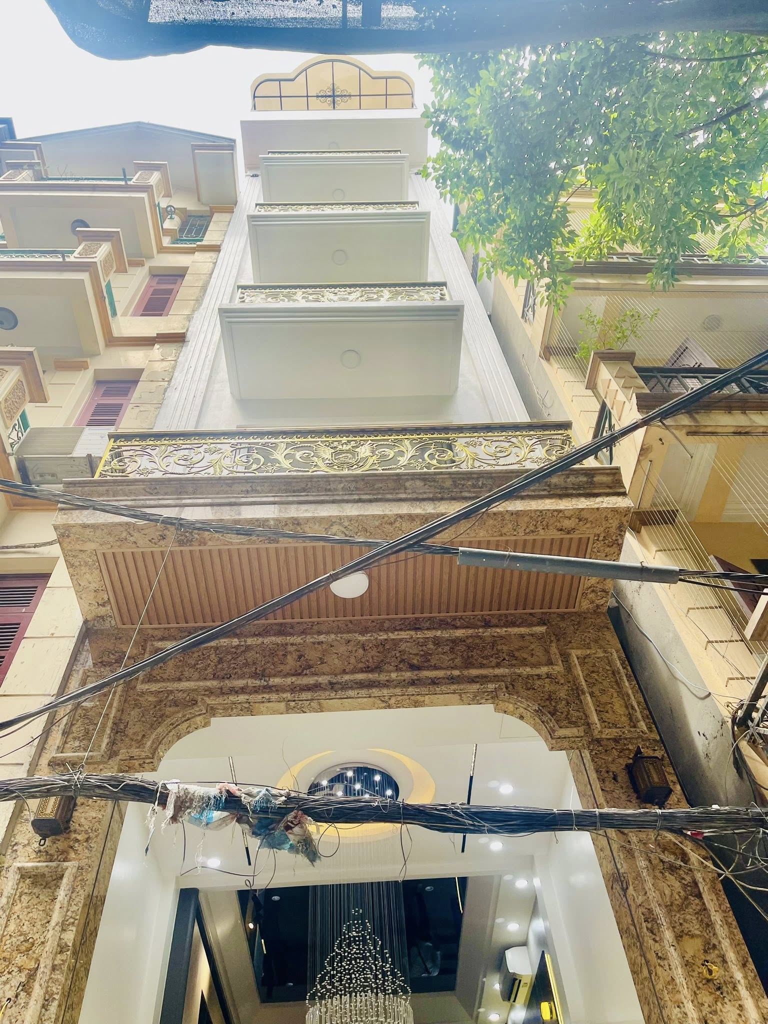 BÁN NHÀ ĐƯỜNG TÔ VĨNH DIỆN. 55M2 - 8 TẦNG. THANG MÁY. GARA Ô TÔ. LÔ GÓC.
