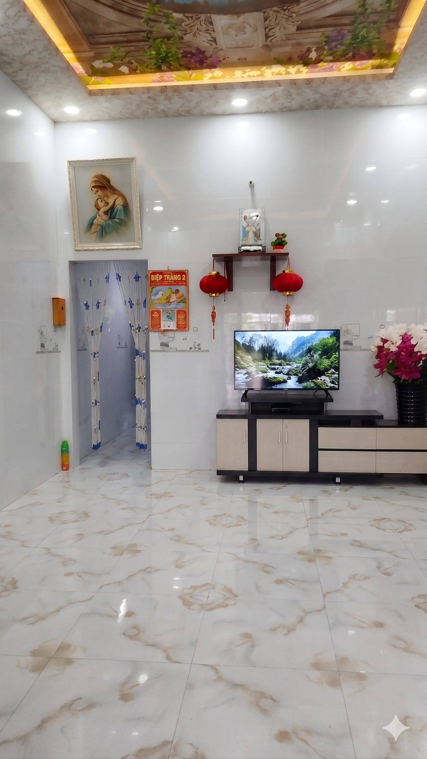 Bán Nhà Mặt Tiền Phú Long-Kinh Cùng, TP Sa Đéc 105m2 Sổ Hồng. Giá 1.3 Tỷ, 2PN, Hướng Tây Bắc.