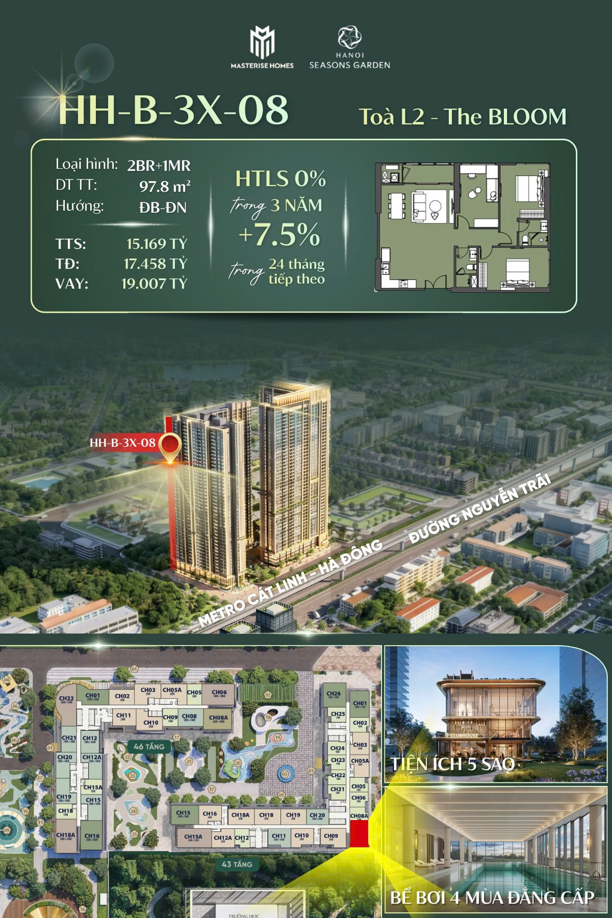 CHUNG CƯ CAO SÀ LÁ NGUYỄN TRÃI CẦN BÁN.
