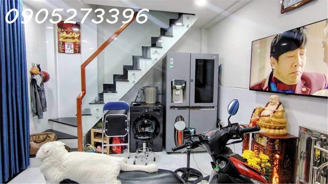 HẺM THÔNG DTSD 64 M2 (5X4) - 4 TẦNG ĐÚC- 3PN - 4WC. P15 BÌNH THẠNH. 4.X TỶ.
