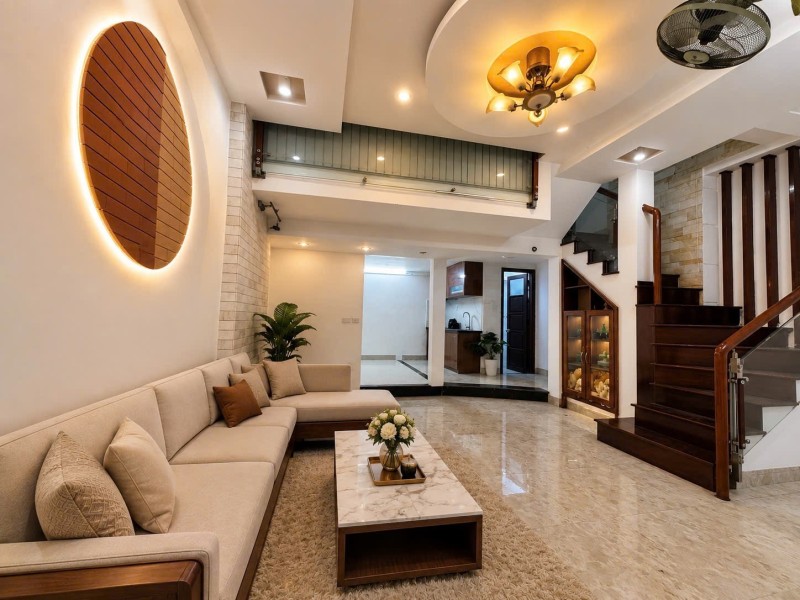 # Nhà kiệt Ô tô thông, gần MT Nguyễn Hoàng, 41m2, 2.5 tầng 3PN, 4.x tỷ