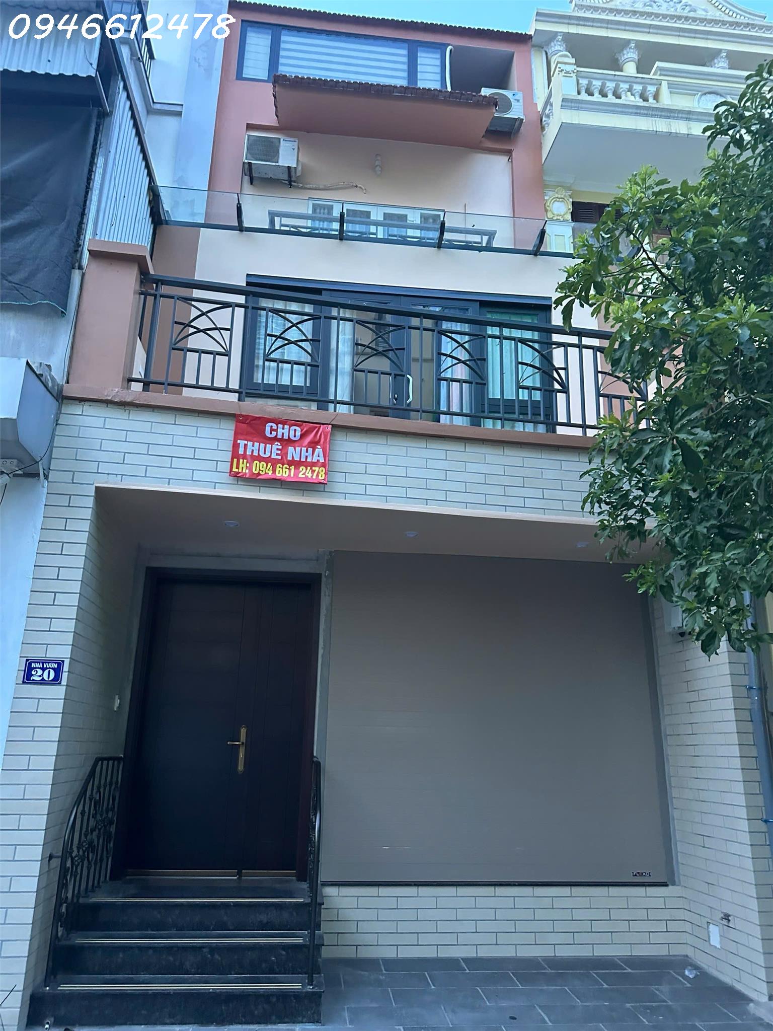 cho thuê nhà vườn khu đô thị Vĩnh Hoàng, Mới xây dựng và sửa sang theo phong cách Âu Mỹ, thang máy xịn xò