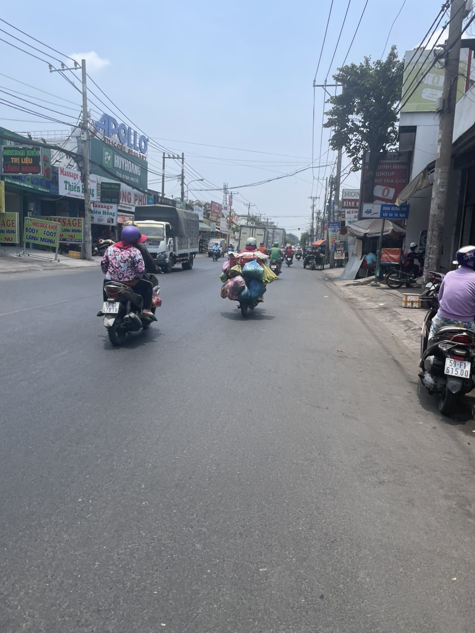 Bán đất full thổ 5x23m giá 3,55 tỷ Đường nhựa 6m thông gần đường Lề Văn Khương