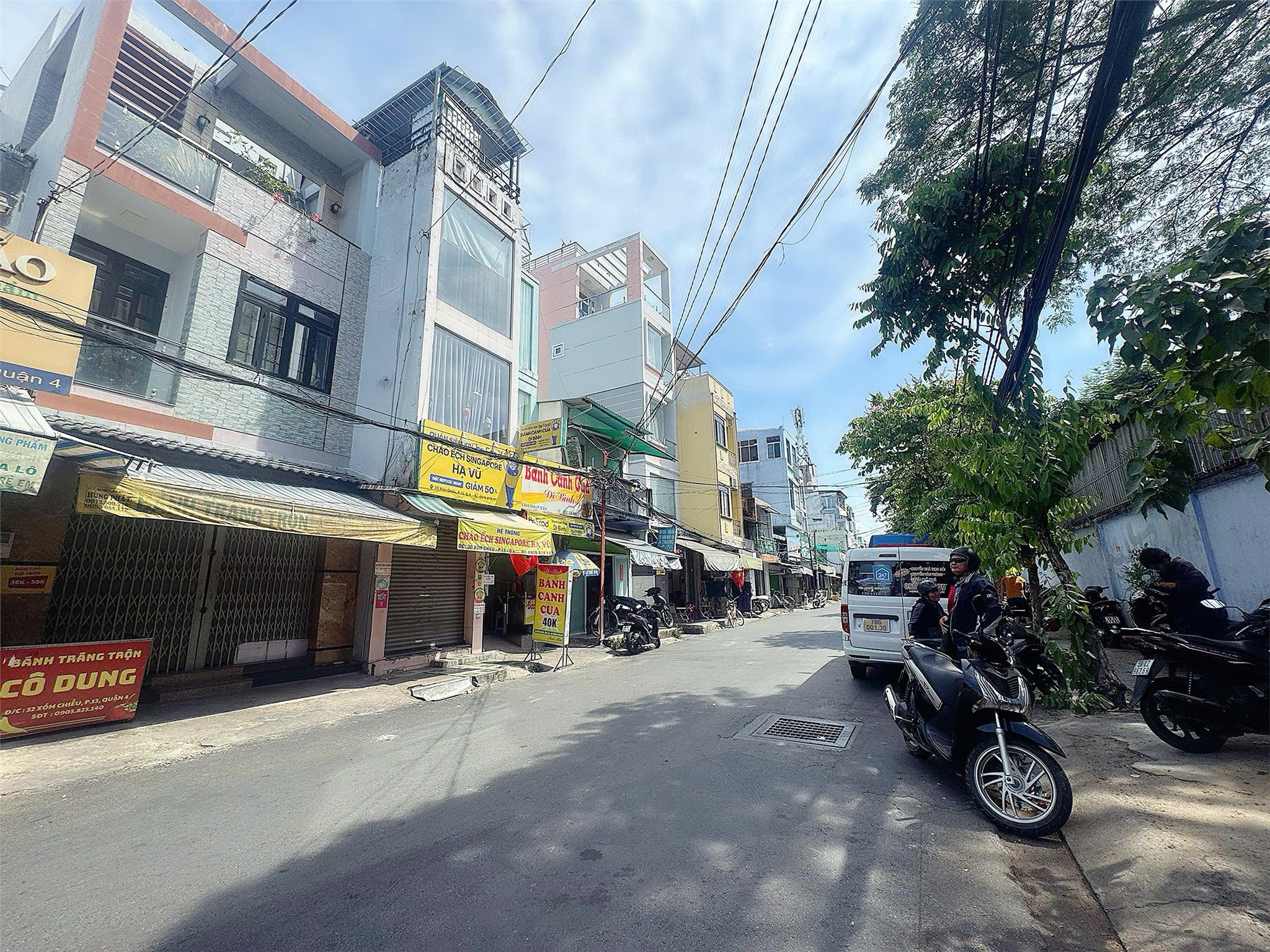 VỊ TRÍ VIP NHẤT QUẬN 4 . MẶT TIỀN KINH DOANH ĐƯỜNG XÓM CHIẾU - HƯỞNG TRỌN TIỆN ÍCH DỰ ÁN CẲNG NGUYỄN TẤT THÀNH
